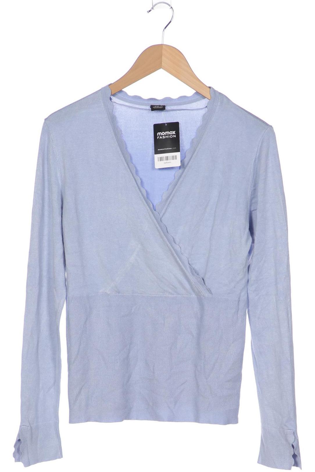 

s.Oliver Damen Pullover, hellblau