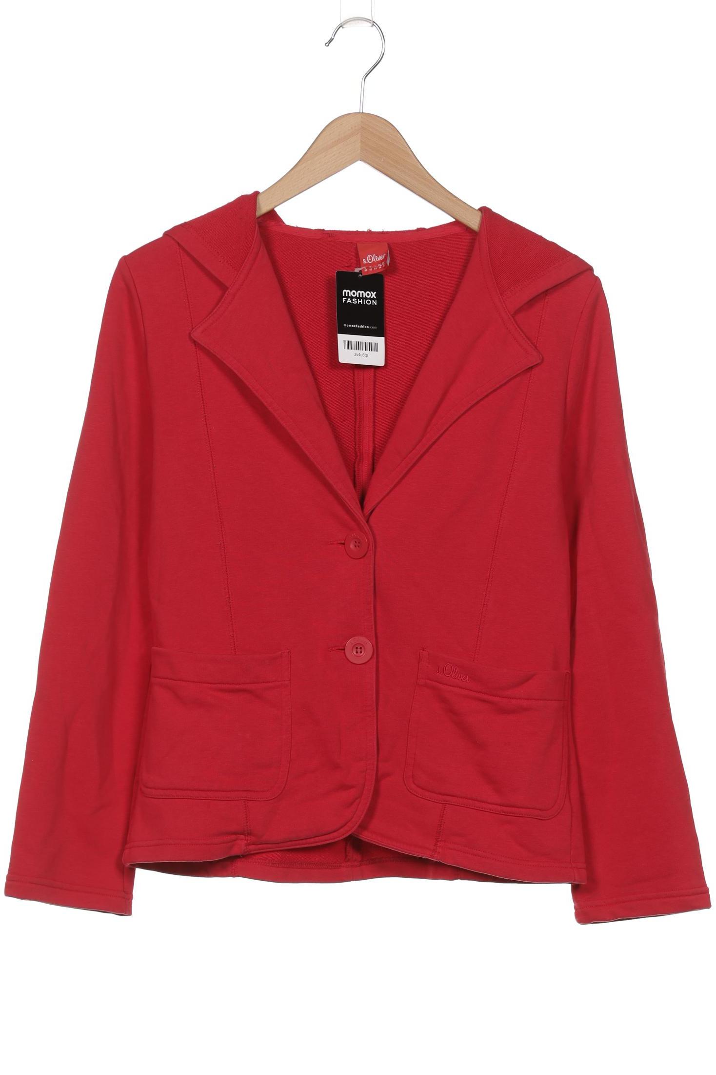 

s.Oliver Damen Kapuzenpullover, rot, Gr. 40