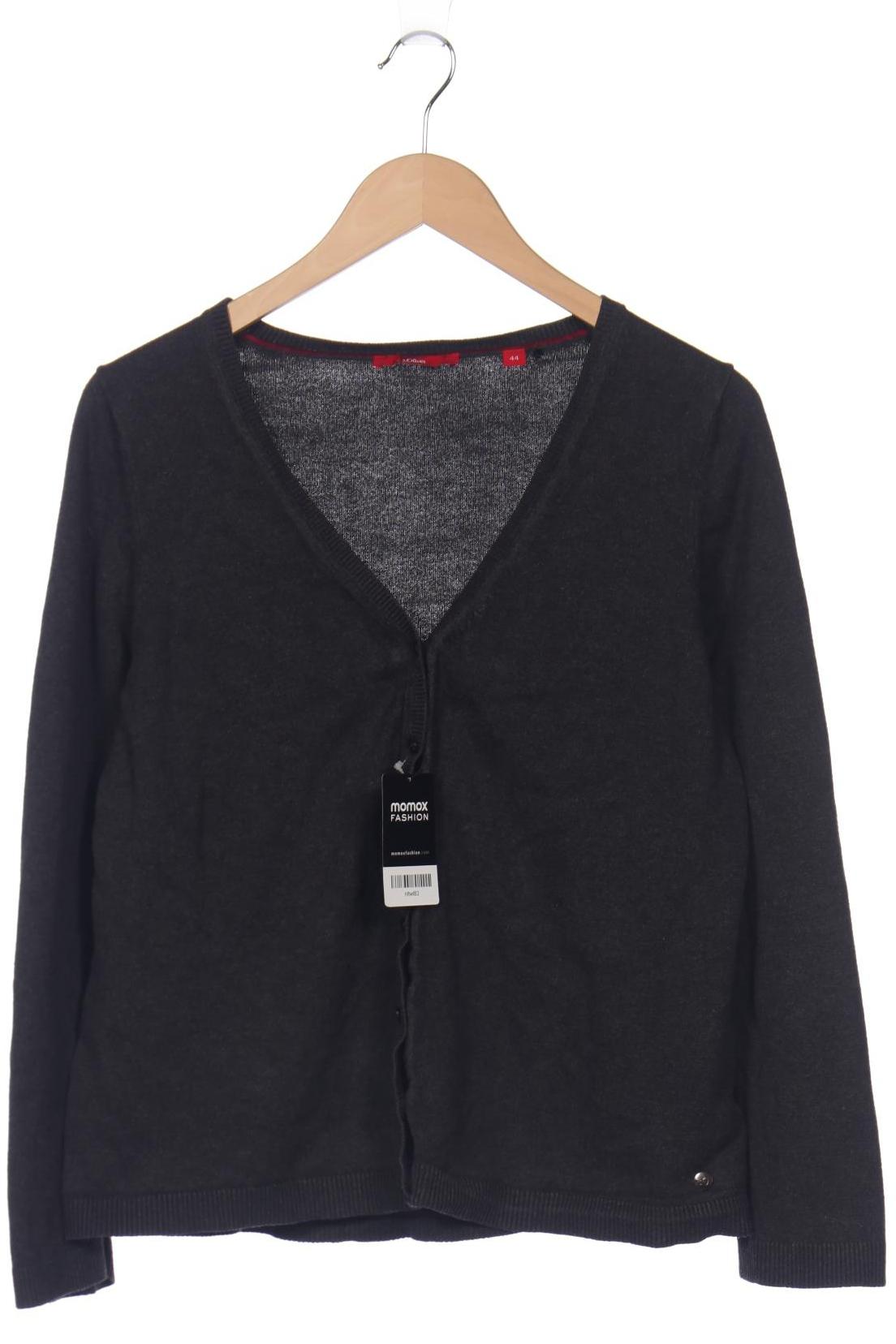 

s.Oliver Damen Strickjacke, grau, Gr. 44