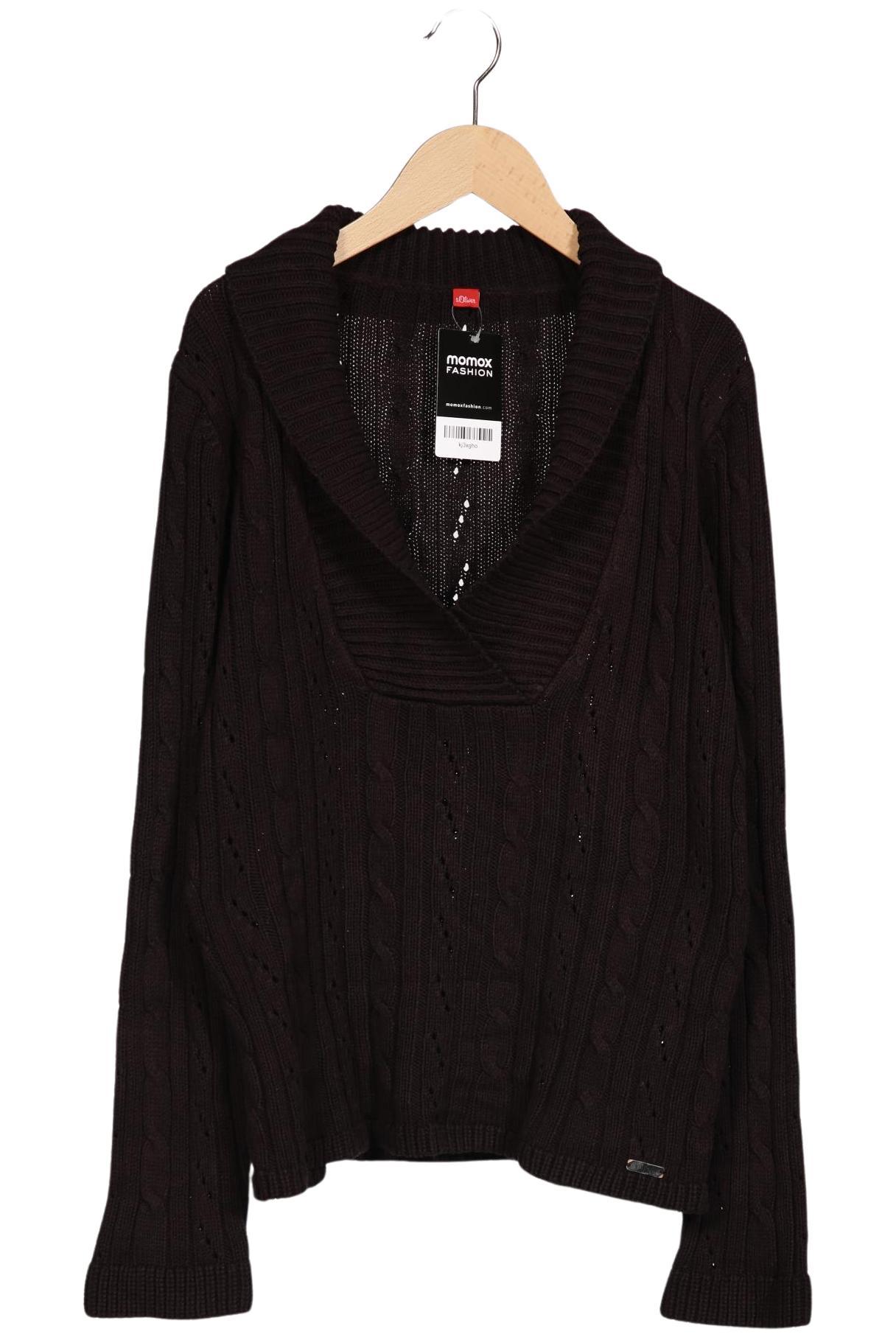 

s.Oliver Damen Pullover, braun, Gr. 38