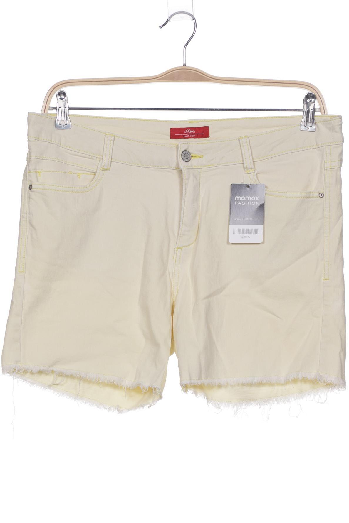 

s.Oliver Damen Shorts, gelb, Gr. 35