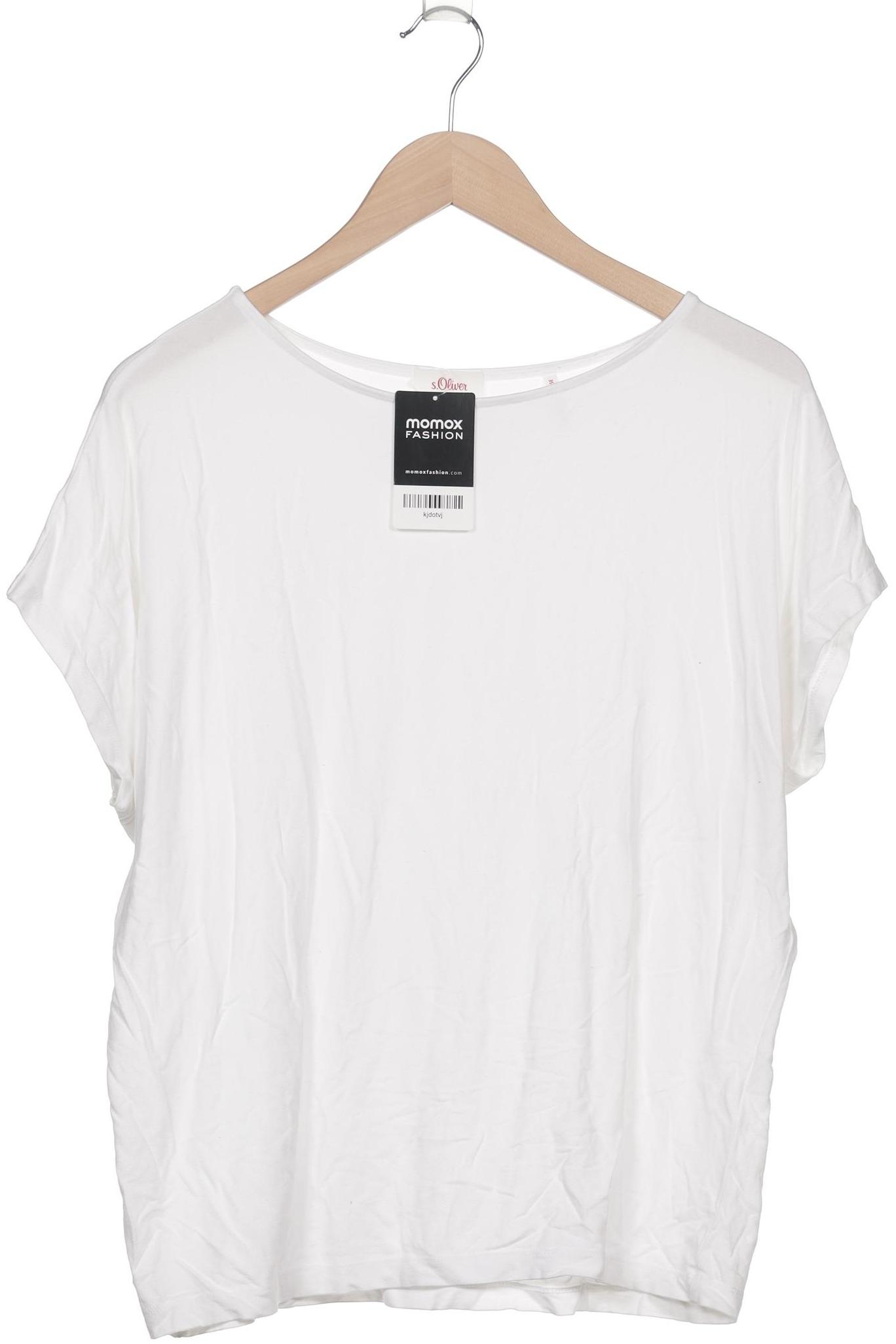 

s.Oliver Damen T-Shirt, weiß, Gr. 38