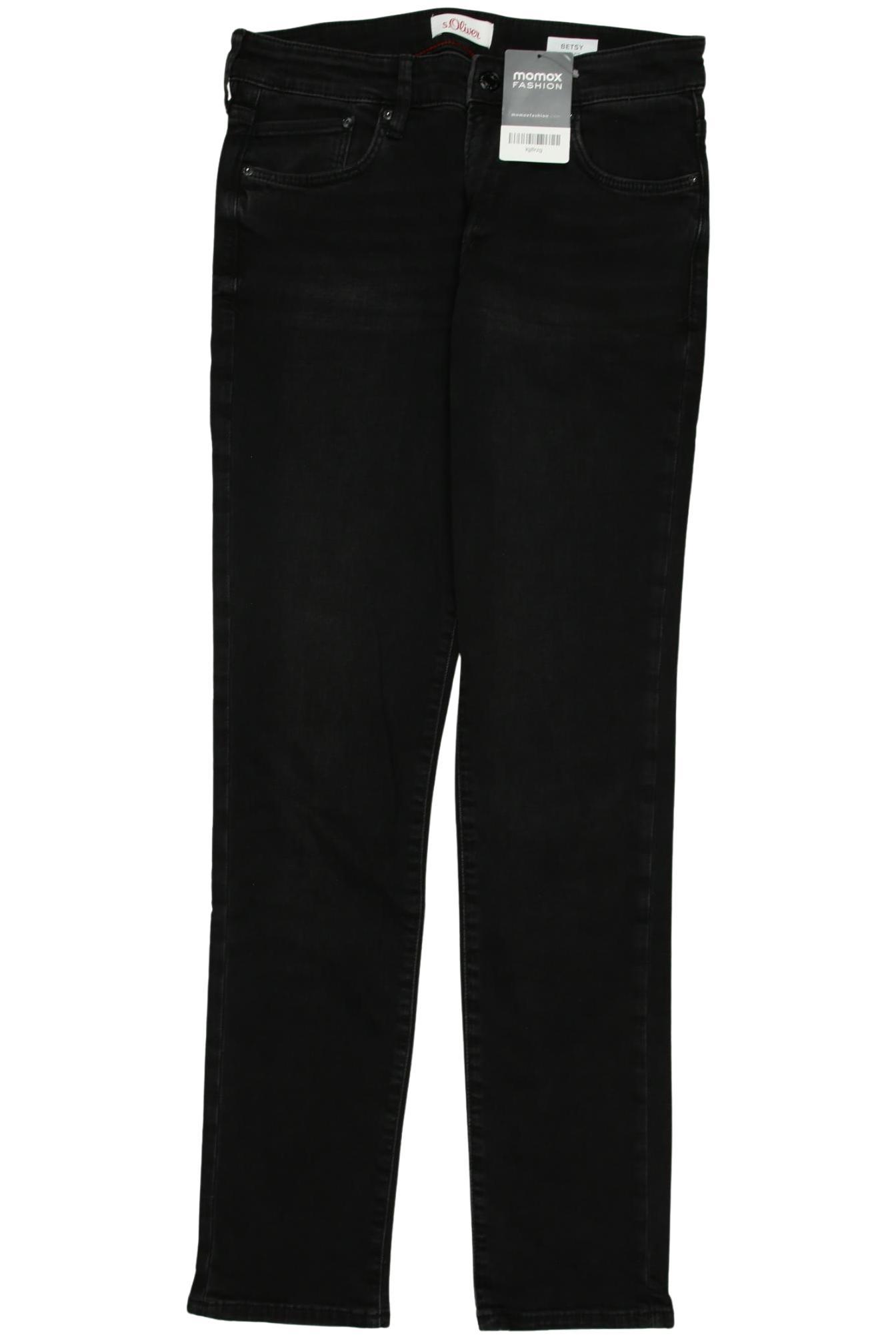 

s.Oliver Damen Jeans, schwarz, Gr. 36