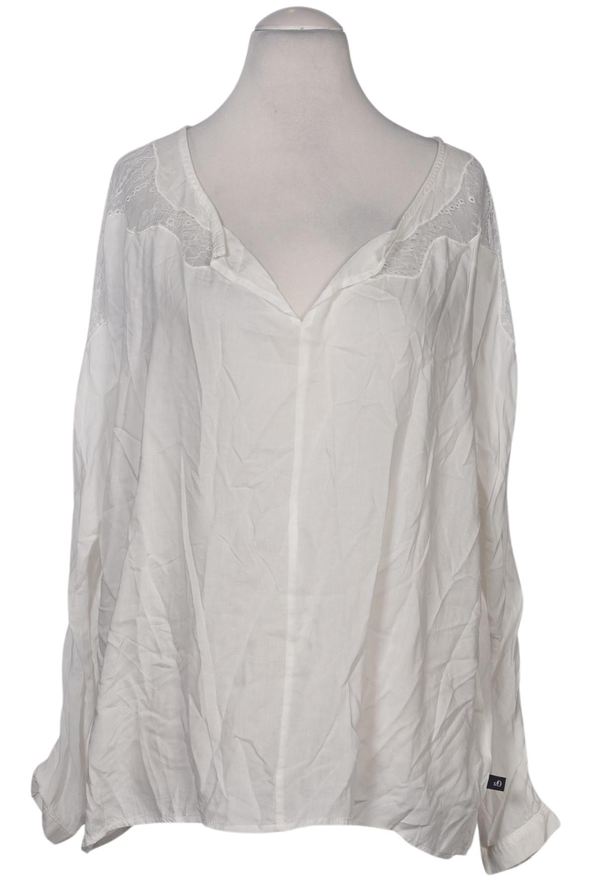 

s.Oliver Damen Bluse, weiß, Gr. 38
