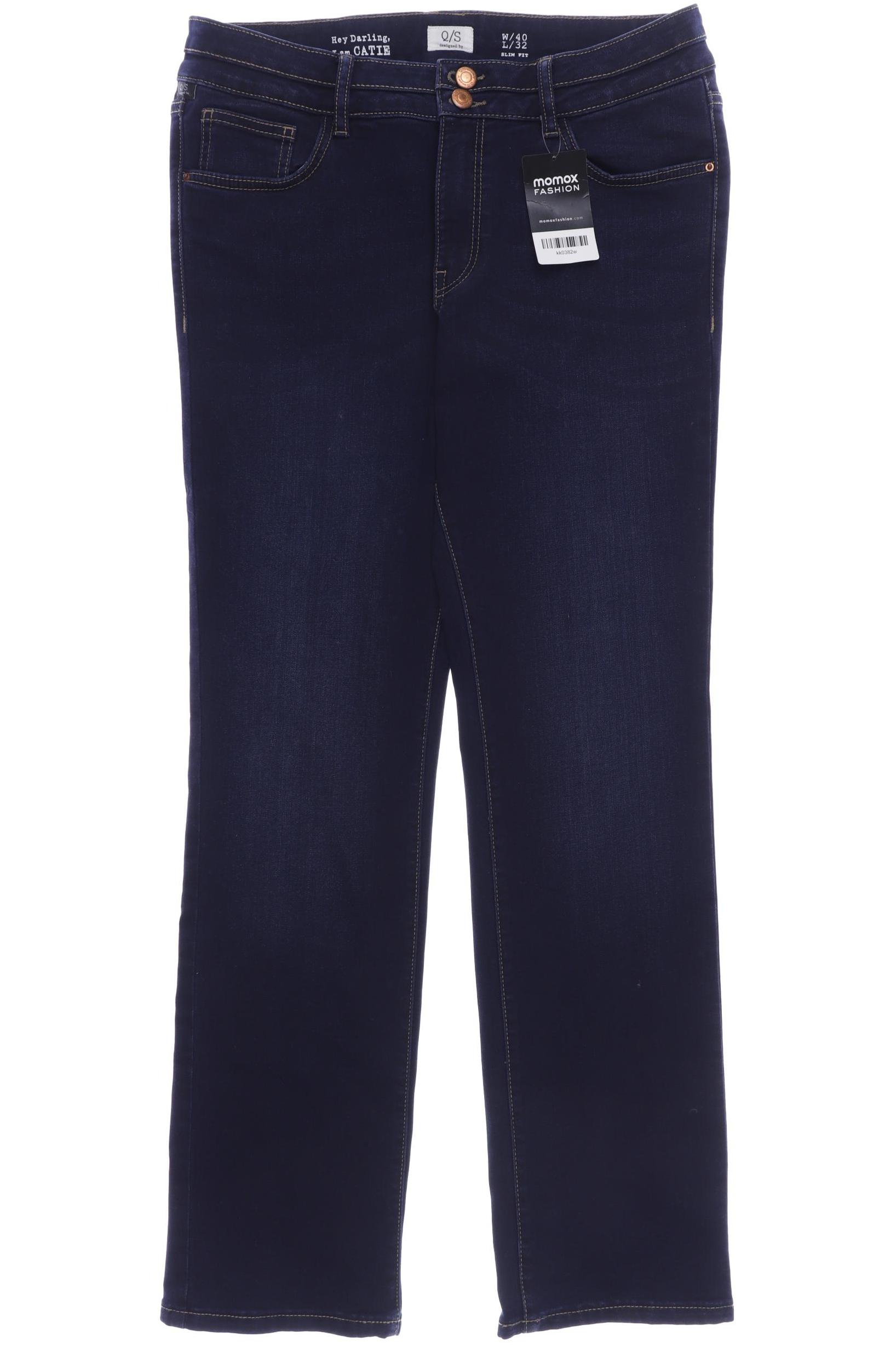 

s.Oliver Damen Jeans, marineblau