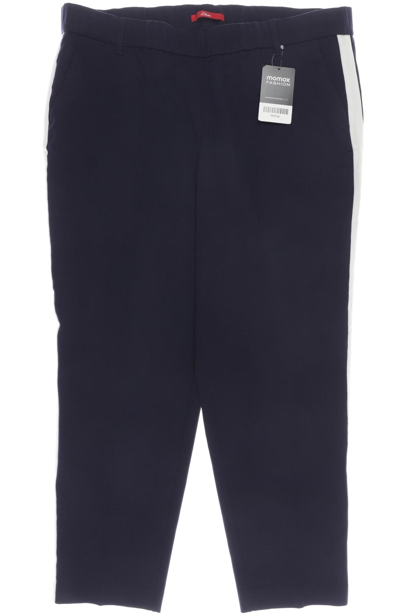 Thumbnail - s.Oliver Damen Stoffhose, marineblau, Gr. 42