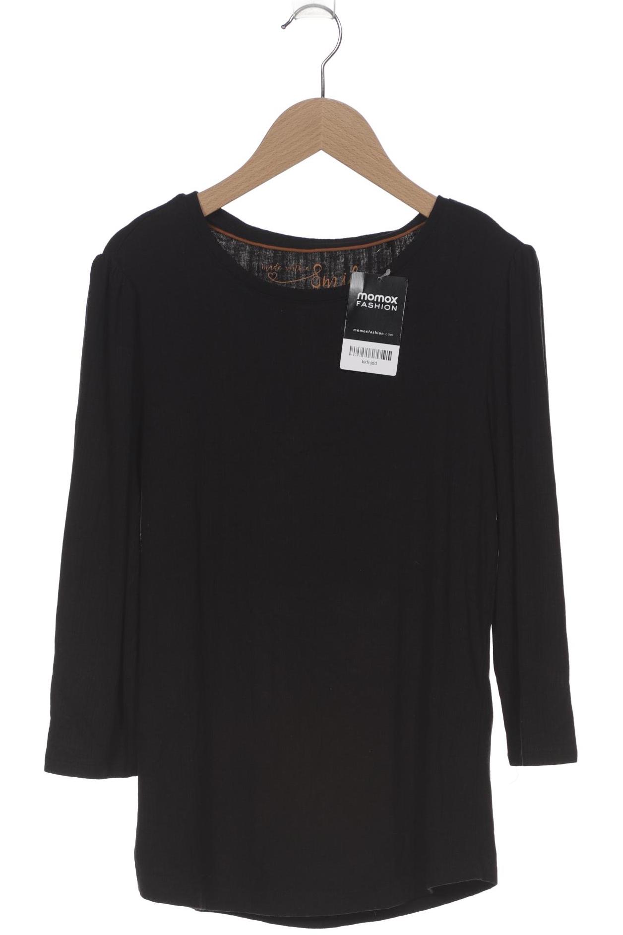 

s.Oliver Damen Langarmshirt, schwarz, Gr. 36