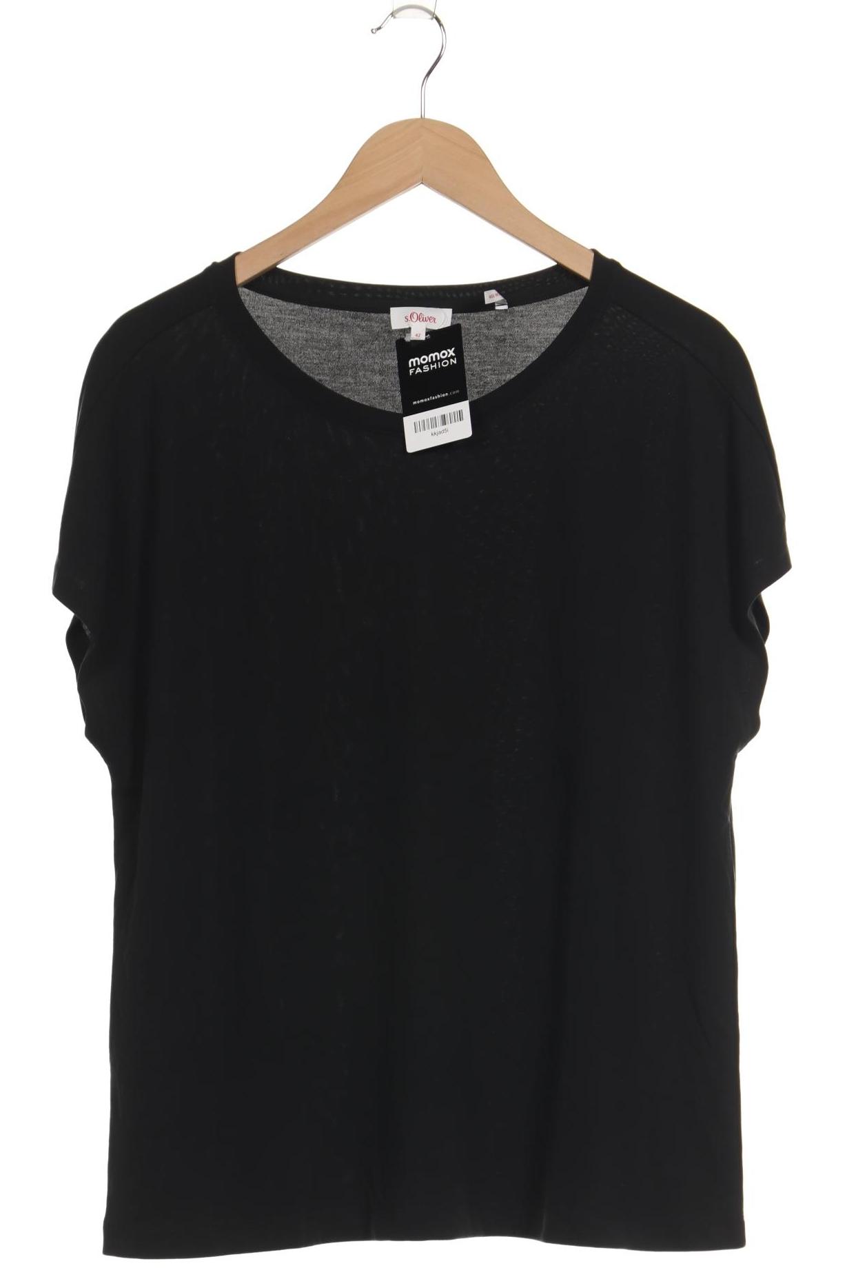 

s.Oliver Damen T-Shirt, schwarz, Gr. 42