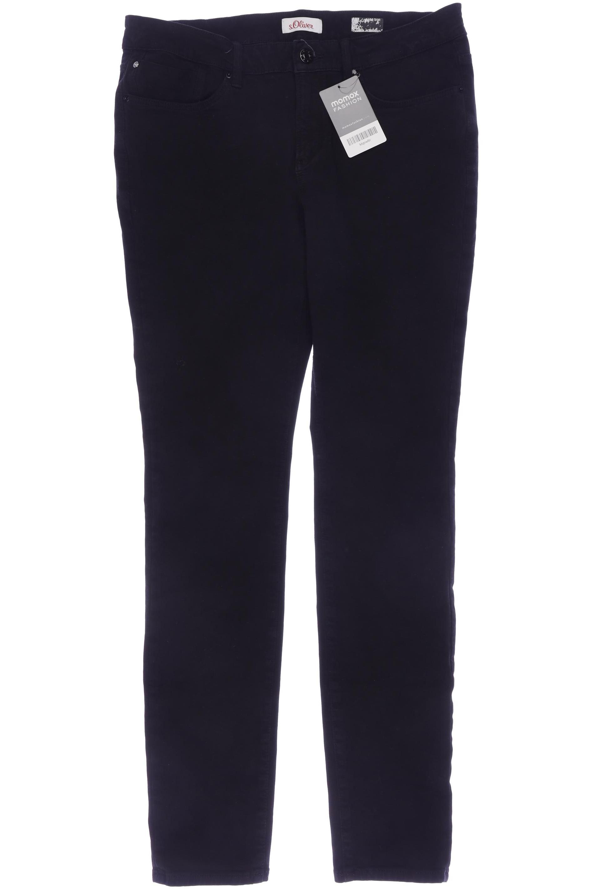 

s.Oliver Damen Jeans, schwarz, Gr. 40