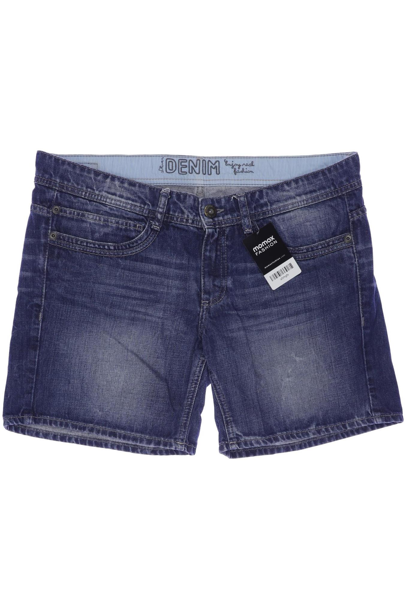 

s.Oliver Damen Shorts, blau, Gr. 42