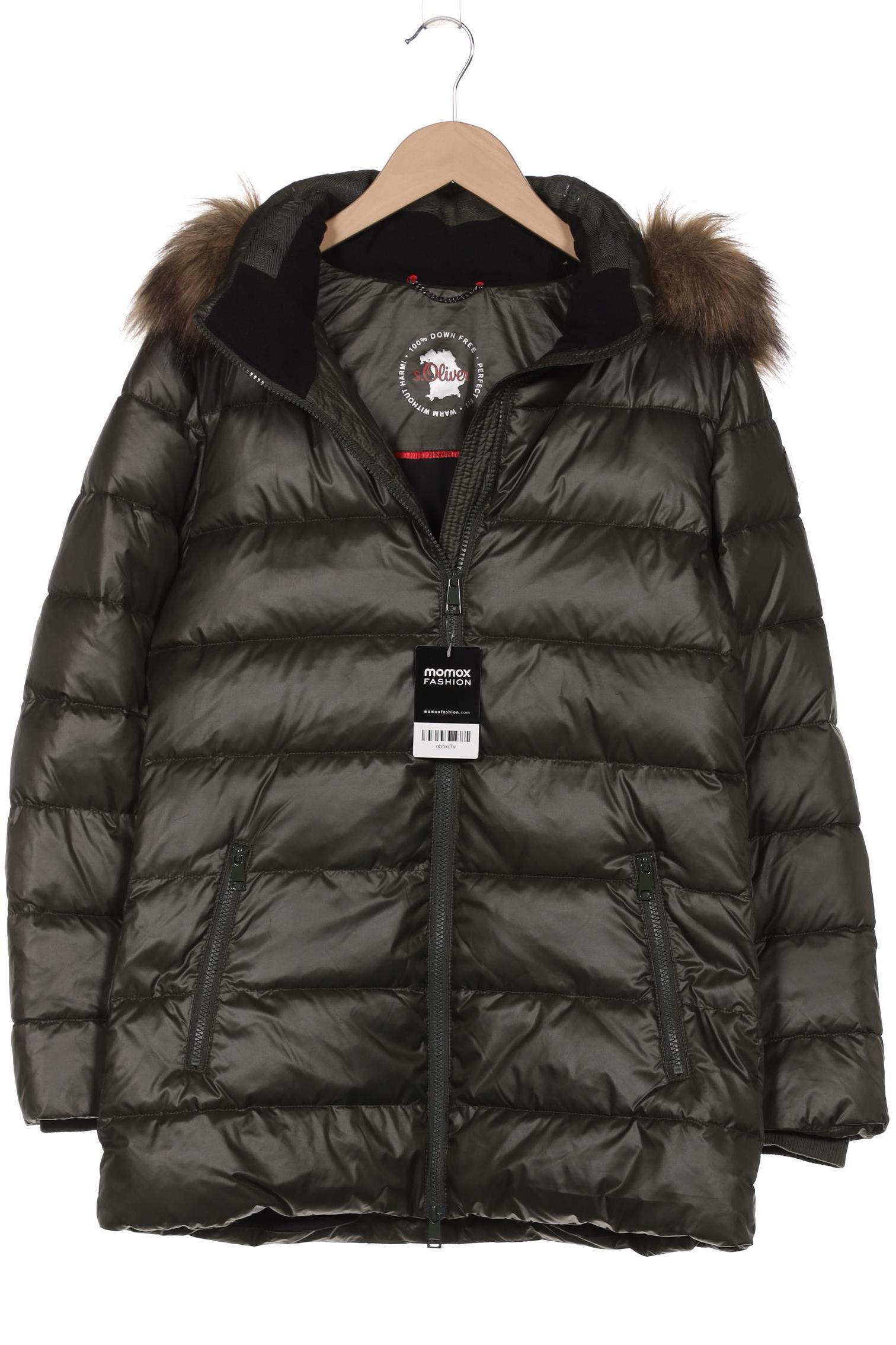 

s.Oliver Damen Jacke, grün, Gr. 38