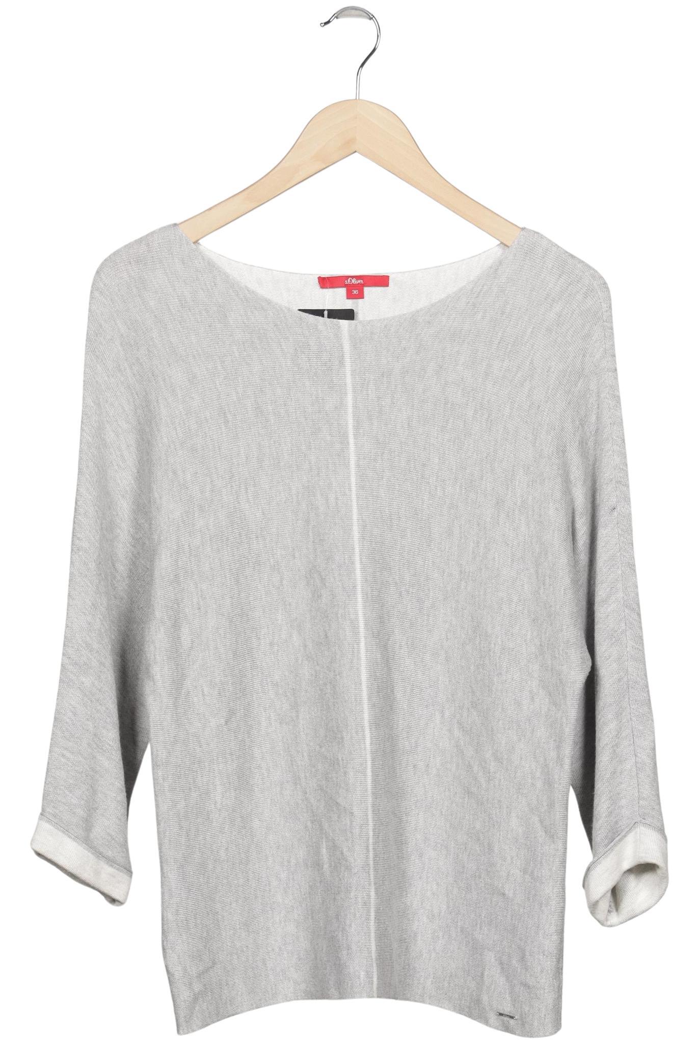

s.Oliver Damen Pullover, grau, Gr. 36