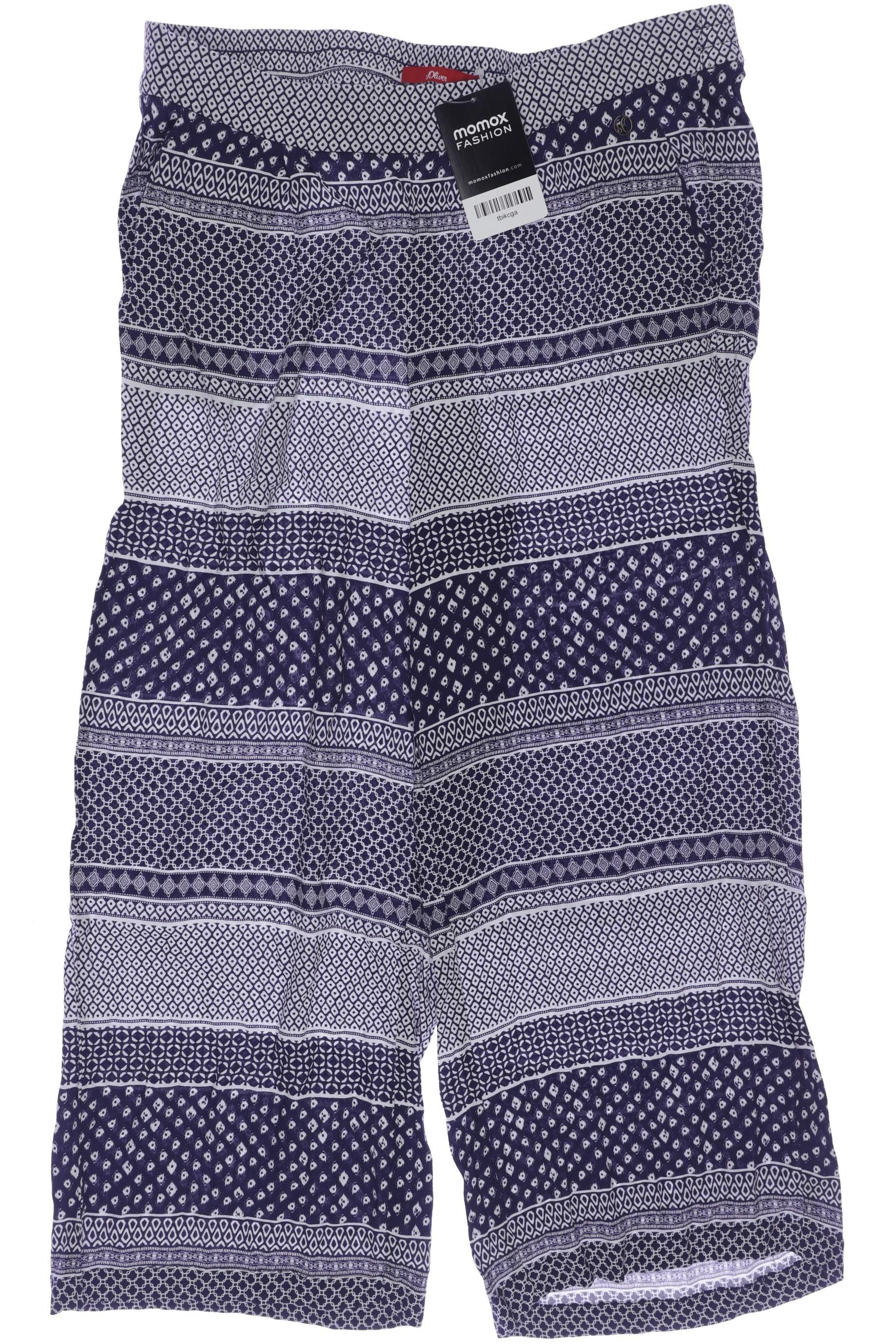 

s.Oliver Damen Stoffhose, blau, Gr. 38