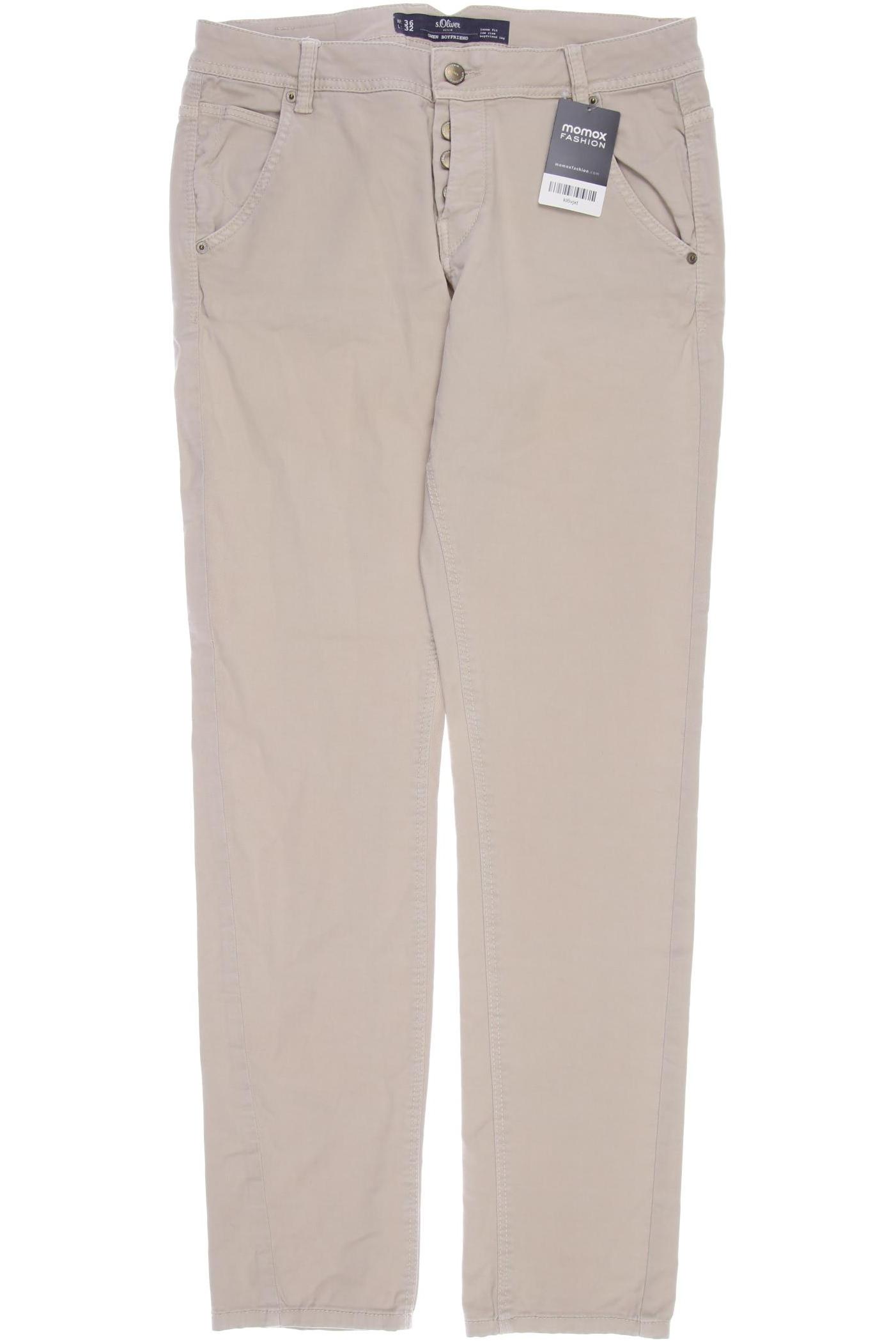 

s.Oliver Damen Jeans, beige