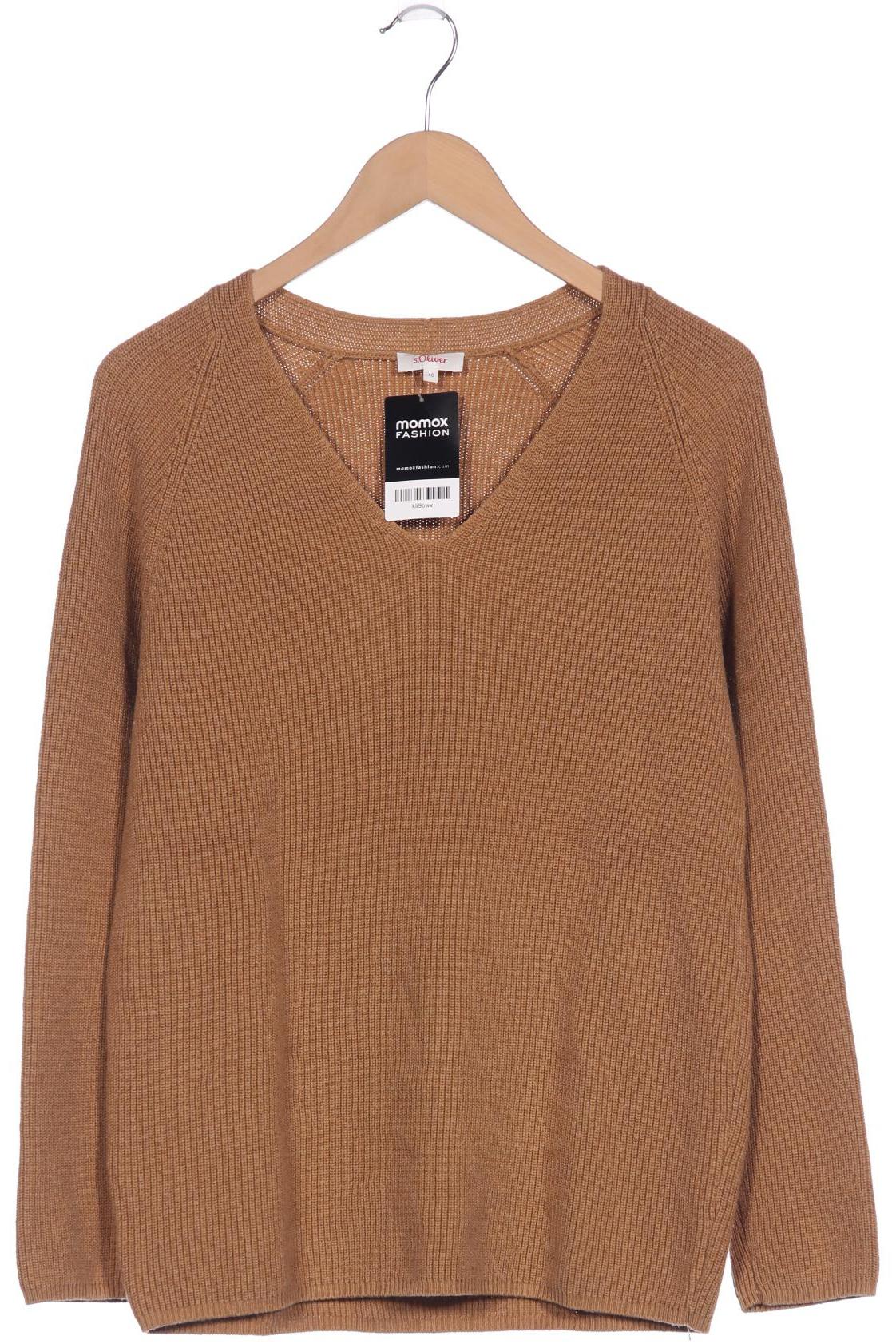

s.Oliver Damen Pullover, braun, Gr. 40