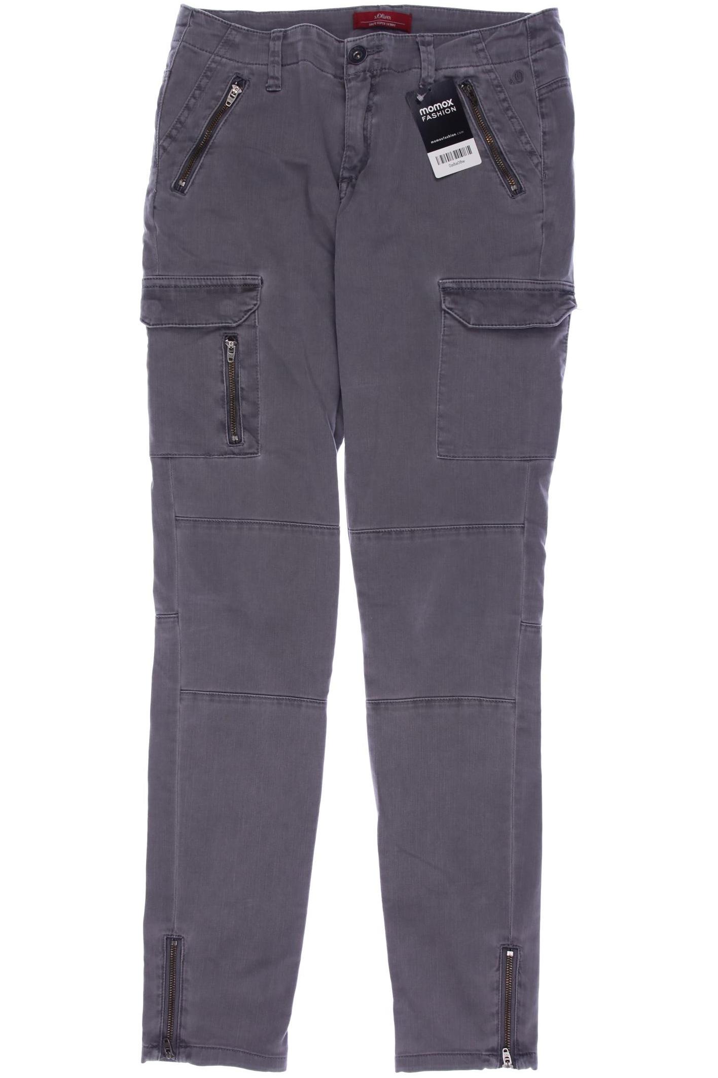 

s.Oliver Damen Jeans, grau