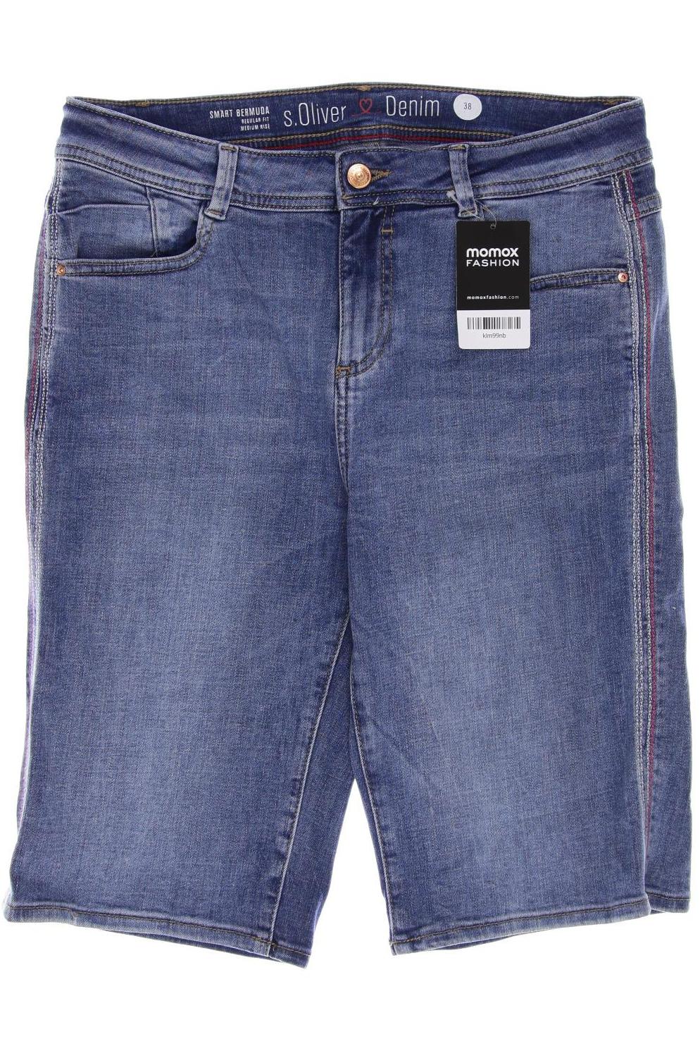 

s.Oliver Damen Shorts, blau