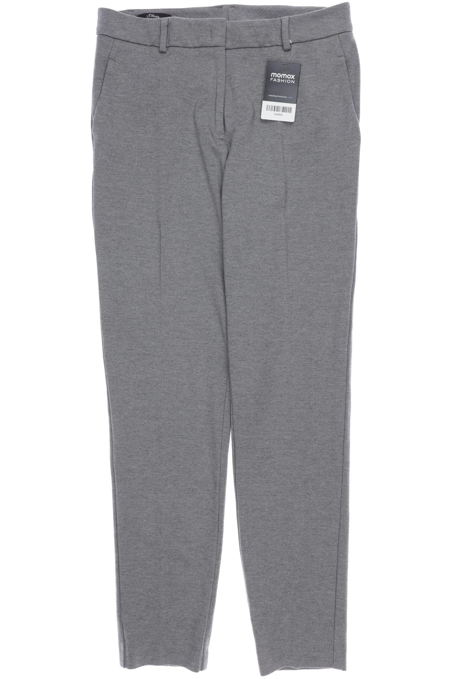 

s.Oliver Damen Stoffhose, grau, Gr. 38