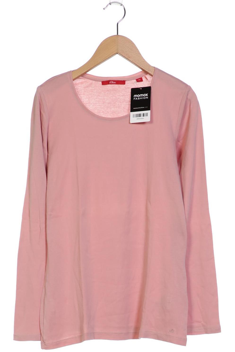 

s.Oliver Damen Langarmshirt, pink, Gr. 40