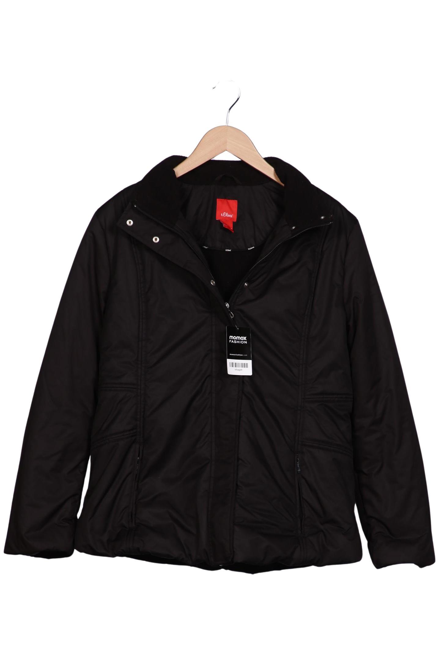 

s.Oliver Damen Jacke, schwarz, Gr. 44