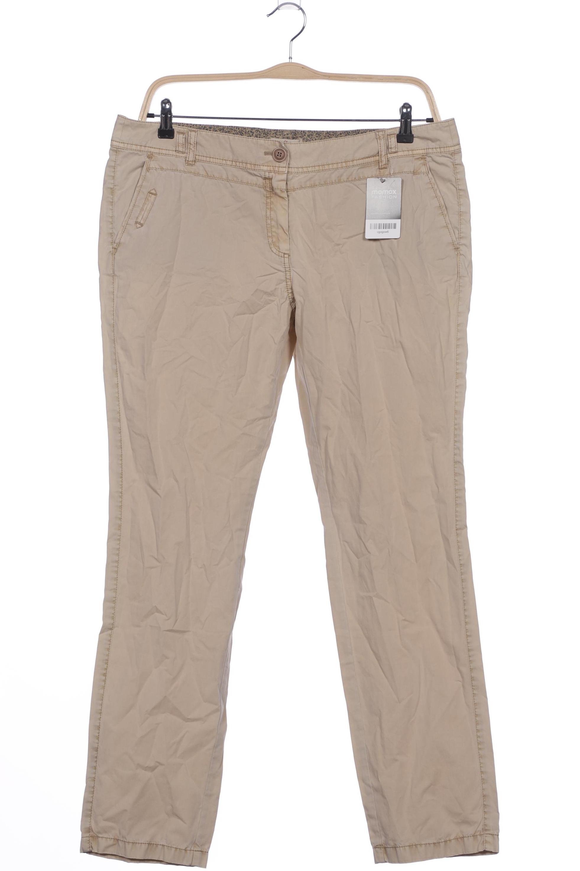 

s.Oliver Damen Stoffhose, beige, Gr. 44