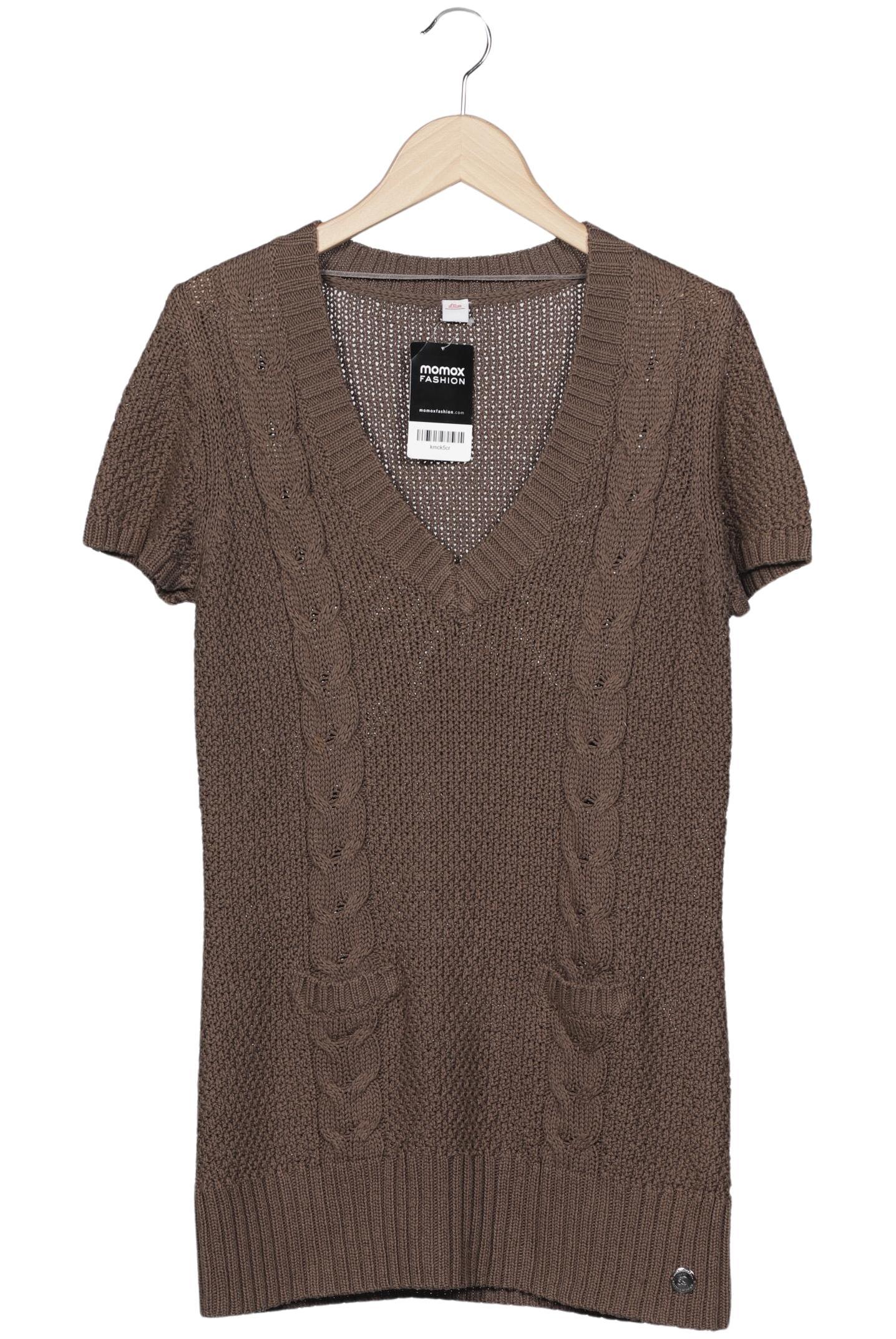 

s.Oliver Damen Pullover, braun, Gr. 38