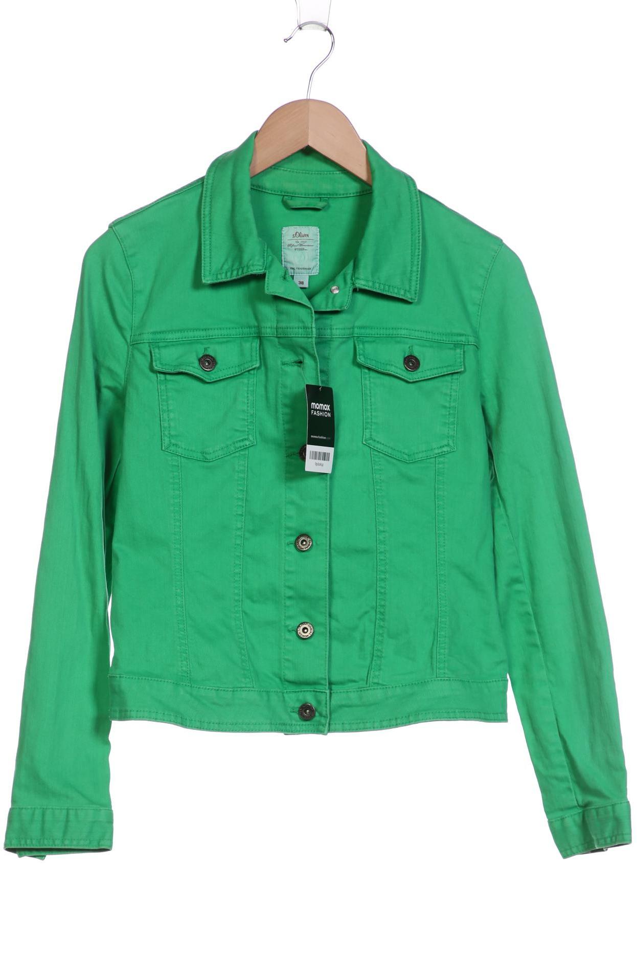 

s.Oliver Damen Jacke, grün, Gr. 38