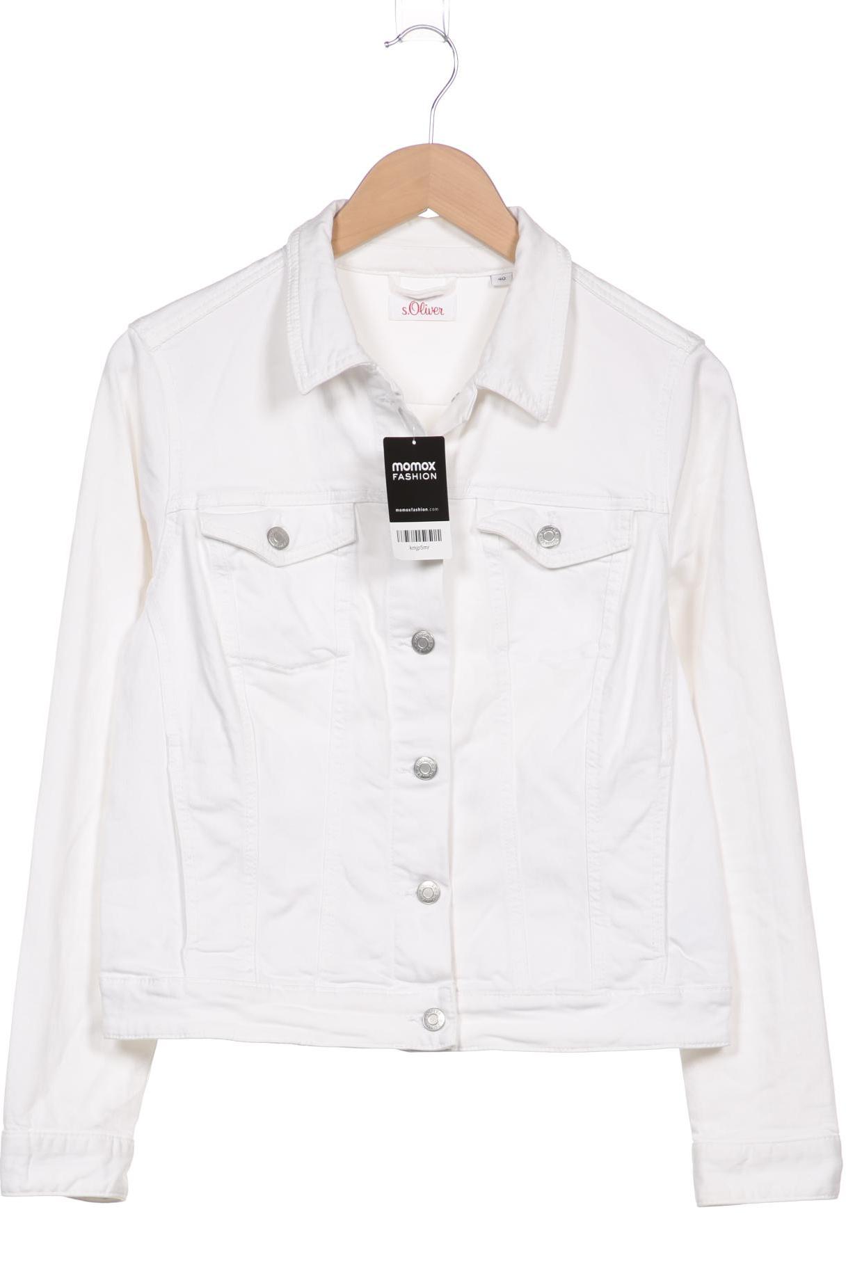 

s.Oliver Damen Jacke, weiß