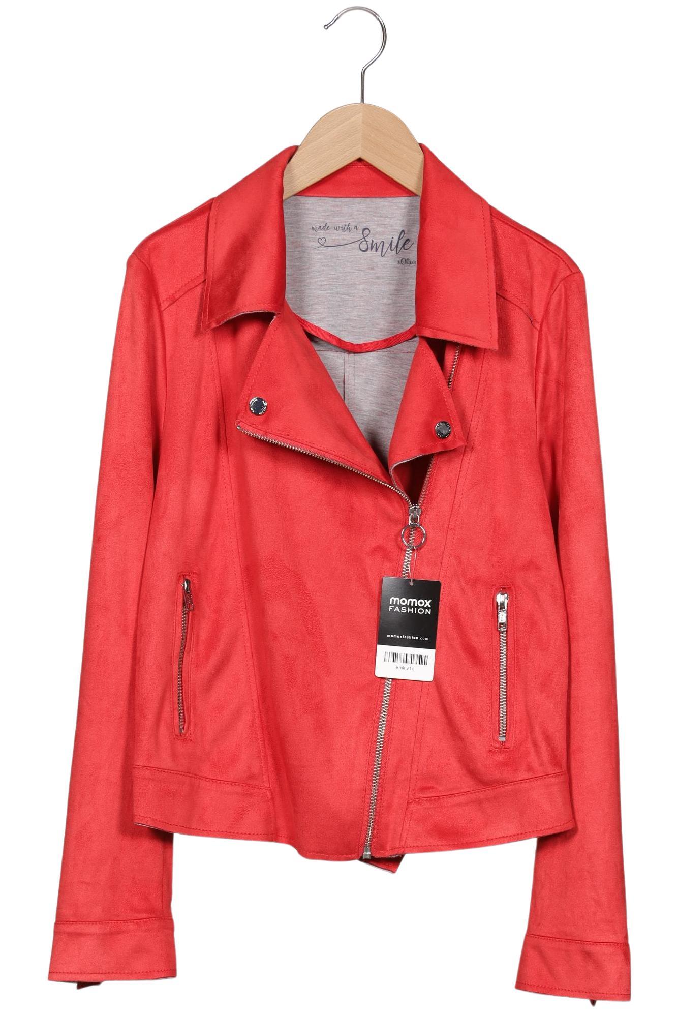

s.Oliver Damen Jacke, rot, Gr. 38