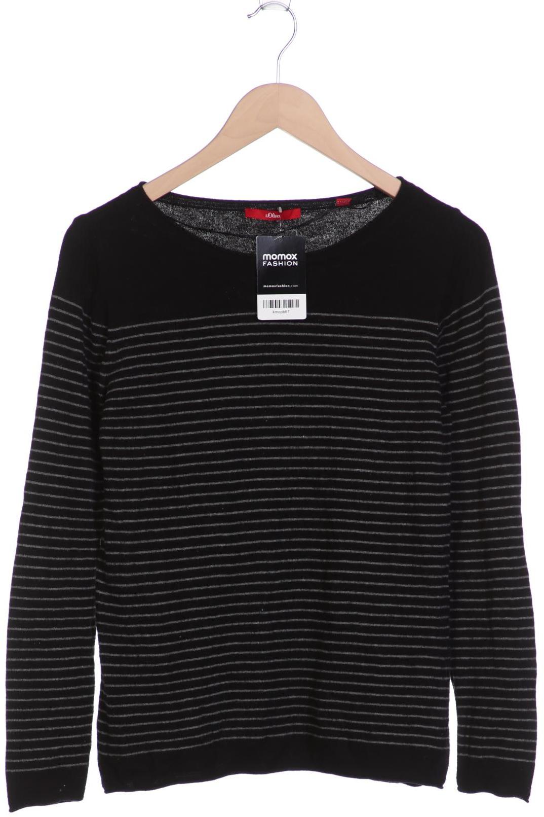 

s.Oliver Damen Pullover, schwarz