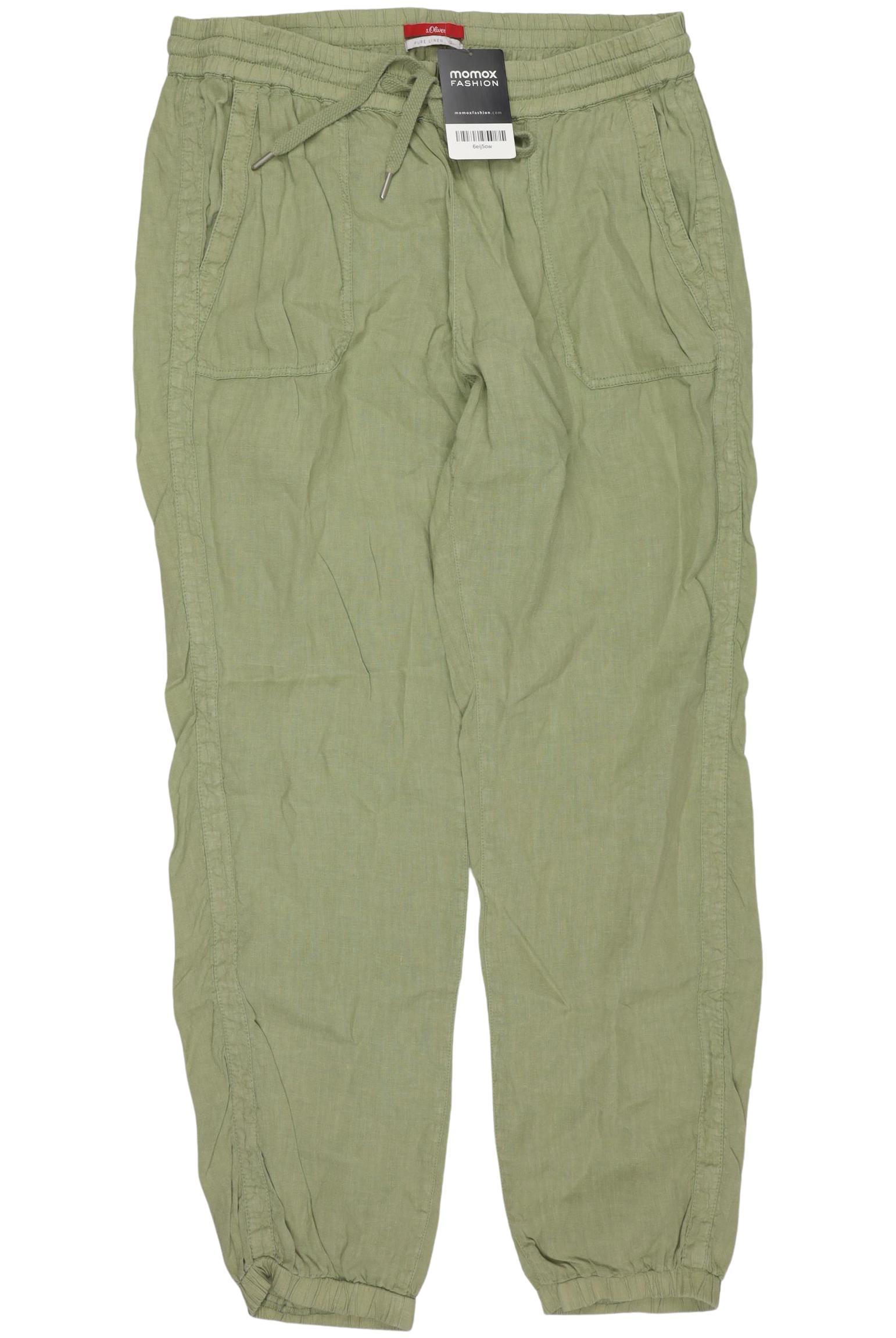 

s.Oliver Damen Stoffhose, grün, Gr. 40