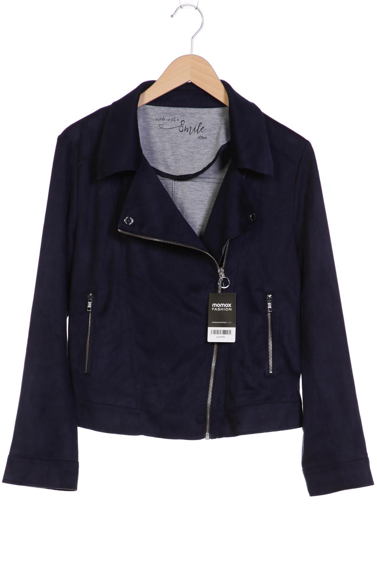 

s.Oliver Damen Jacke, marineblau