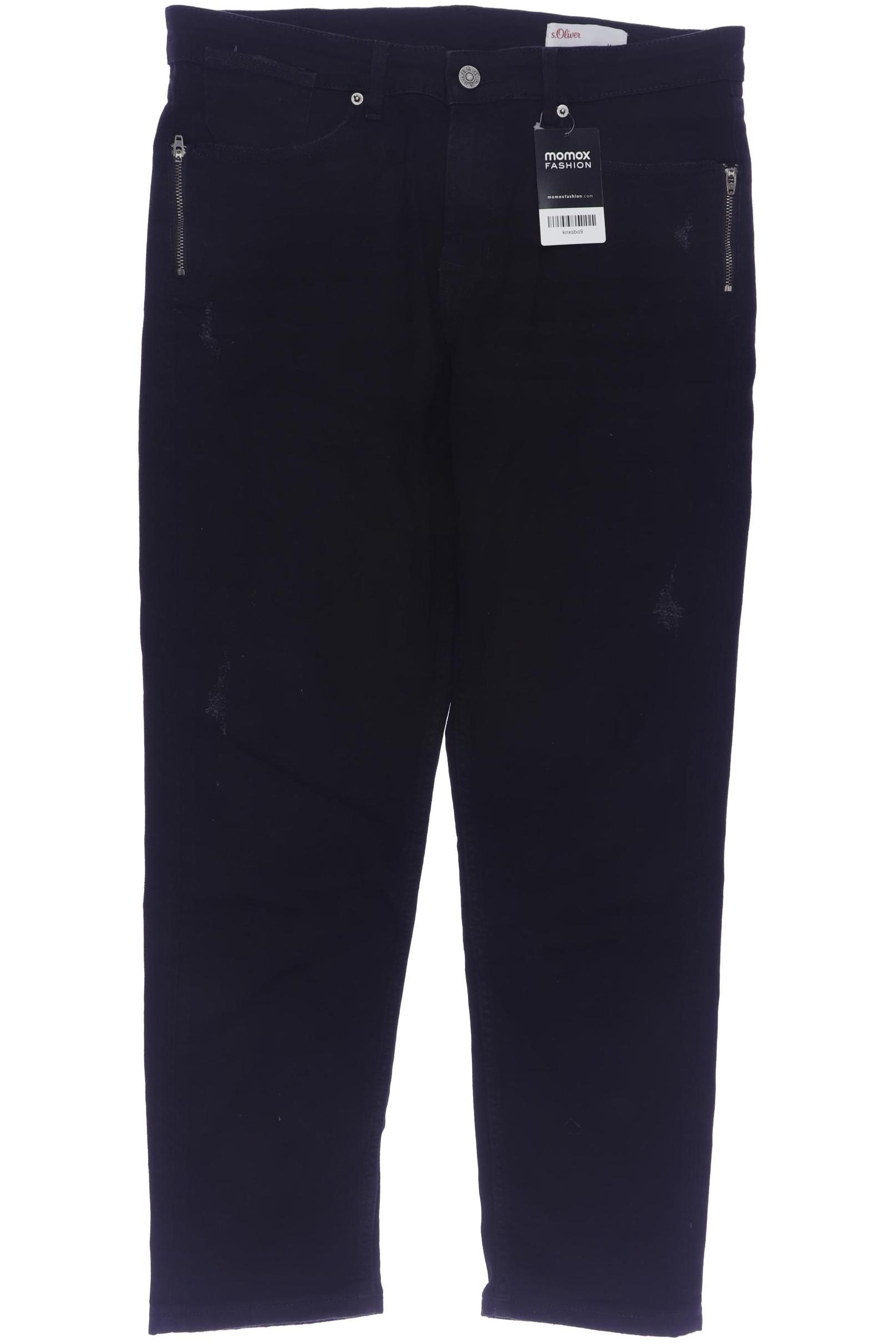 

s.Oliver Damen Jeans, schwarz, Gr. 40