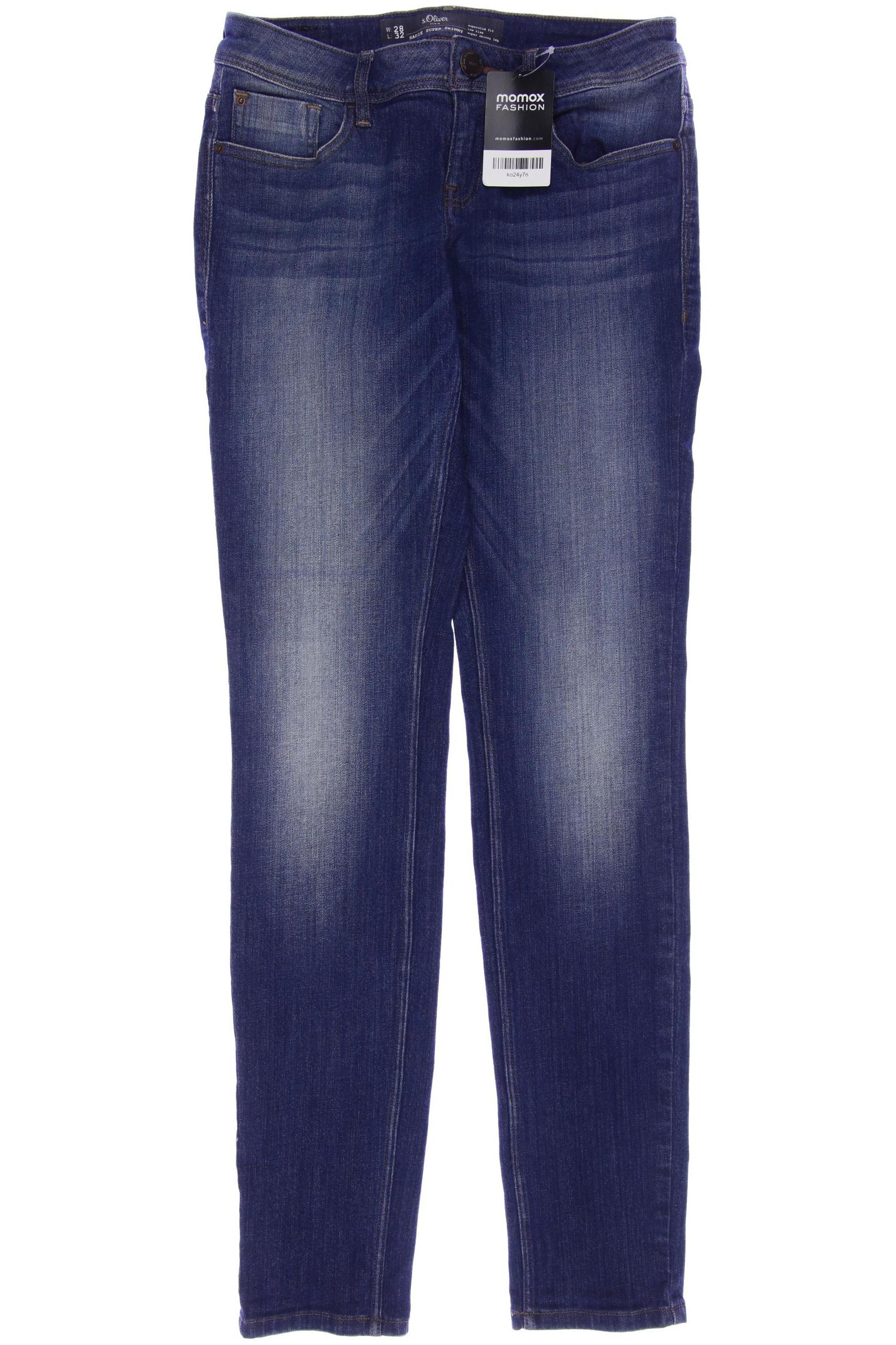 

s.Oliver Damen Jeans, blau, Gr. 28
