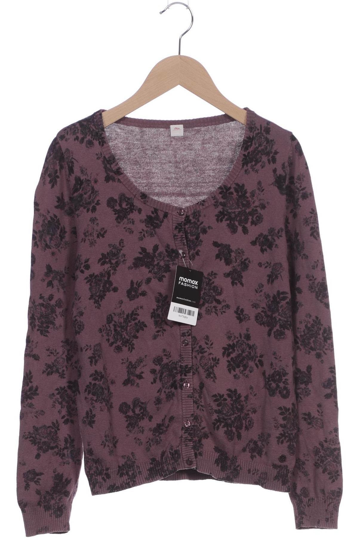 

s.Oliver Damen Strickjacke, flieder, Gr. 38