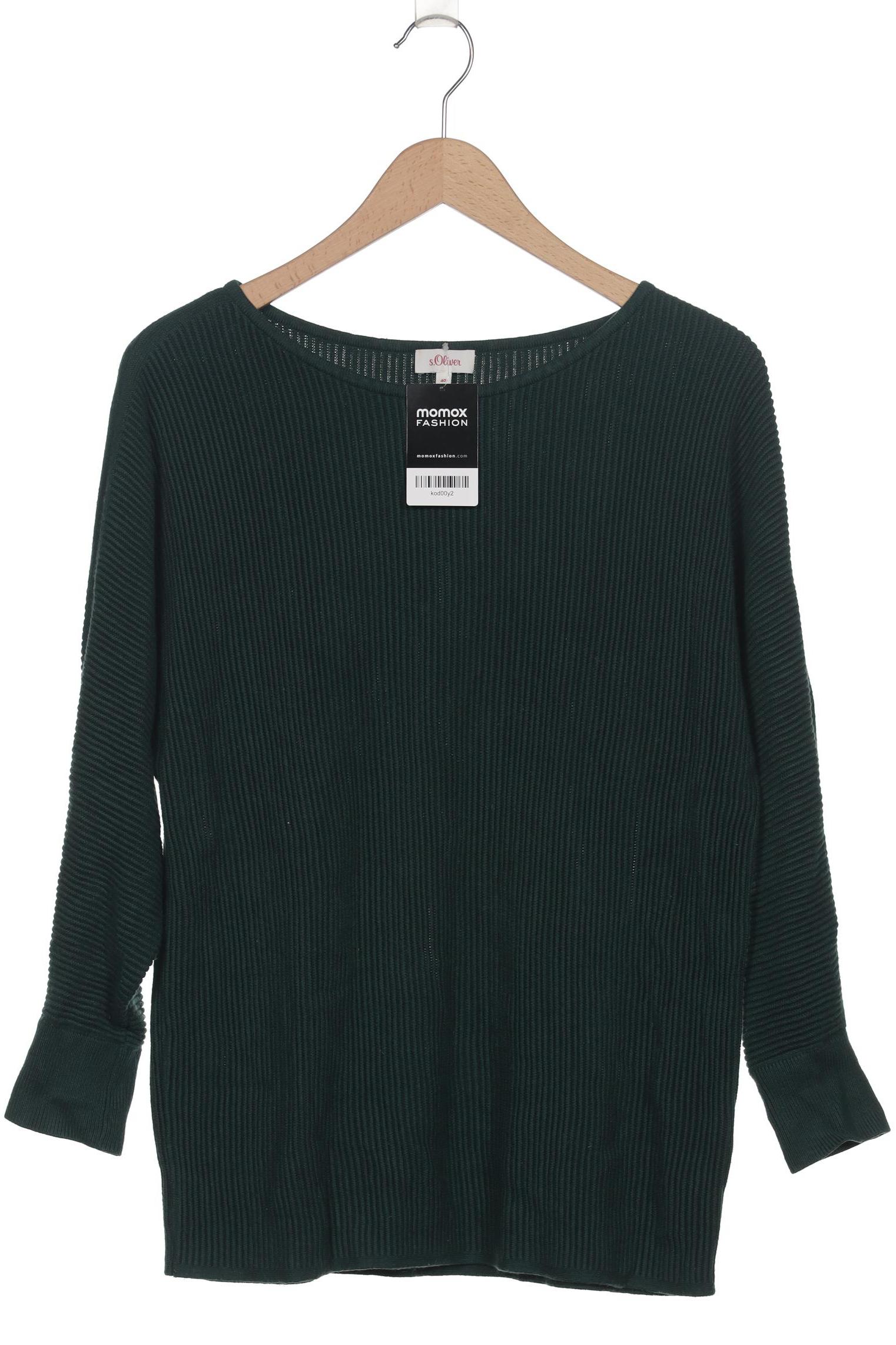 

s.Oliver Damen Pullover, grün, Gr. 40