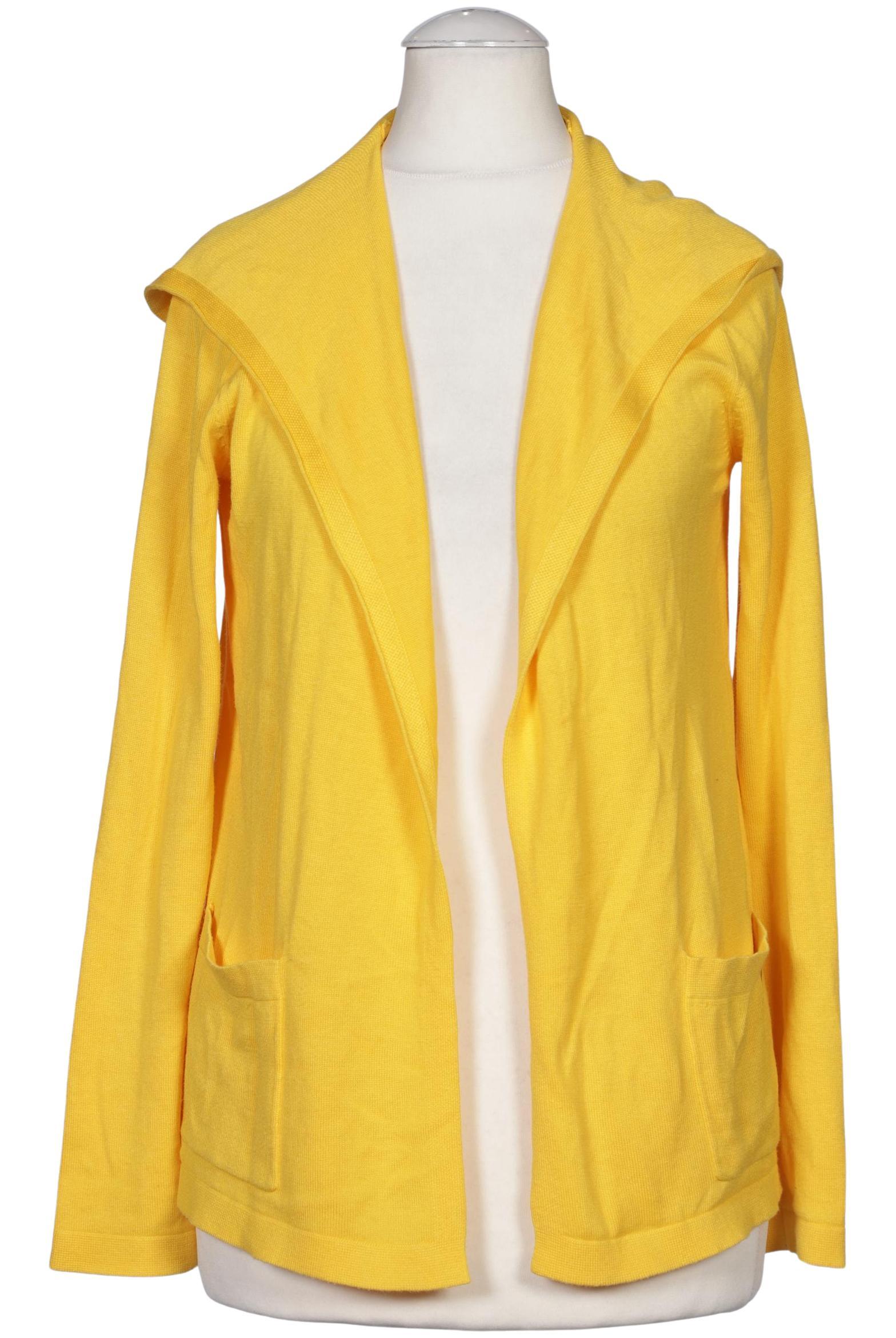 

s.Oliver Damen Strickjacke, gelb, Gr. 32