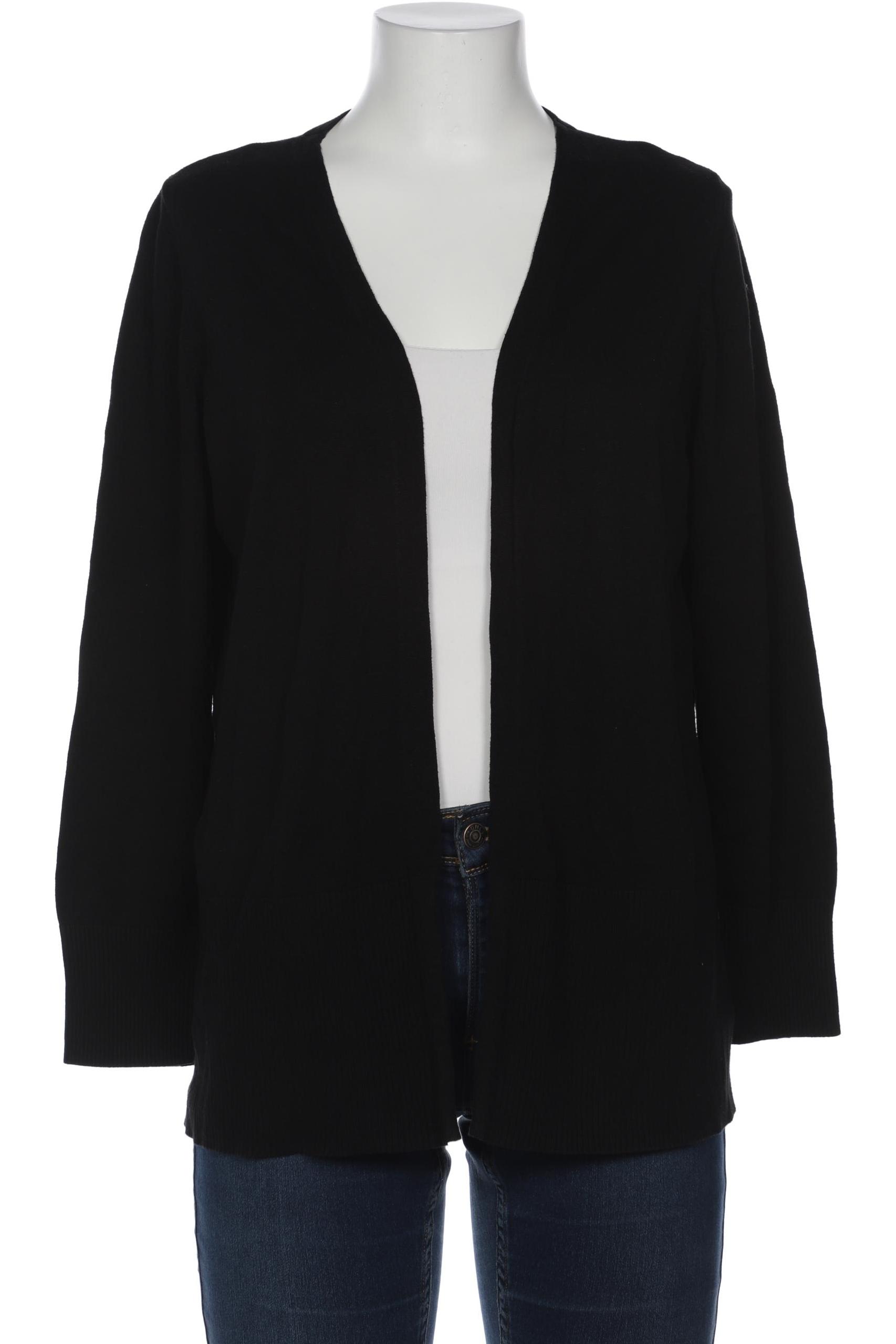 

s.Oliver Damen Strickjacke, schwarz, Gr. 44