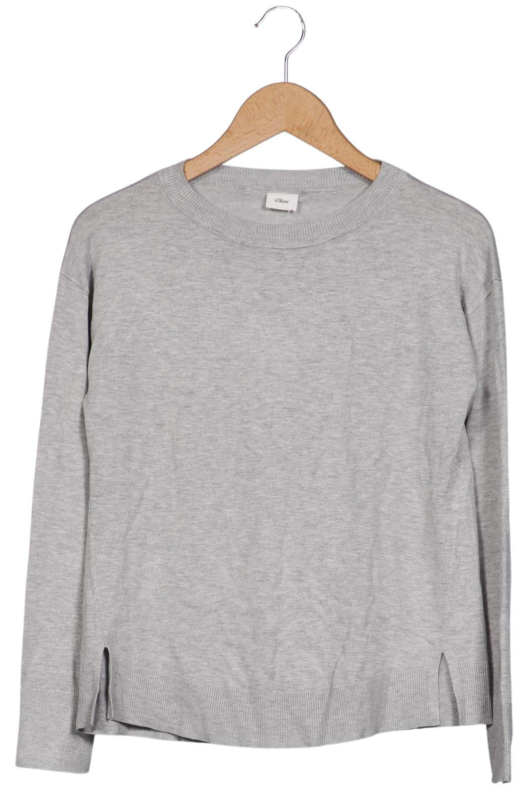 

s.Oliver Damen Pullover, grau, Gr. 34