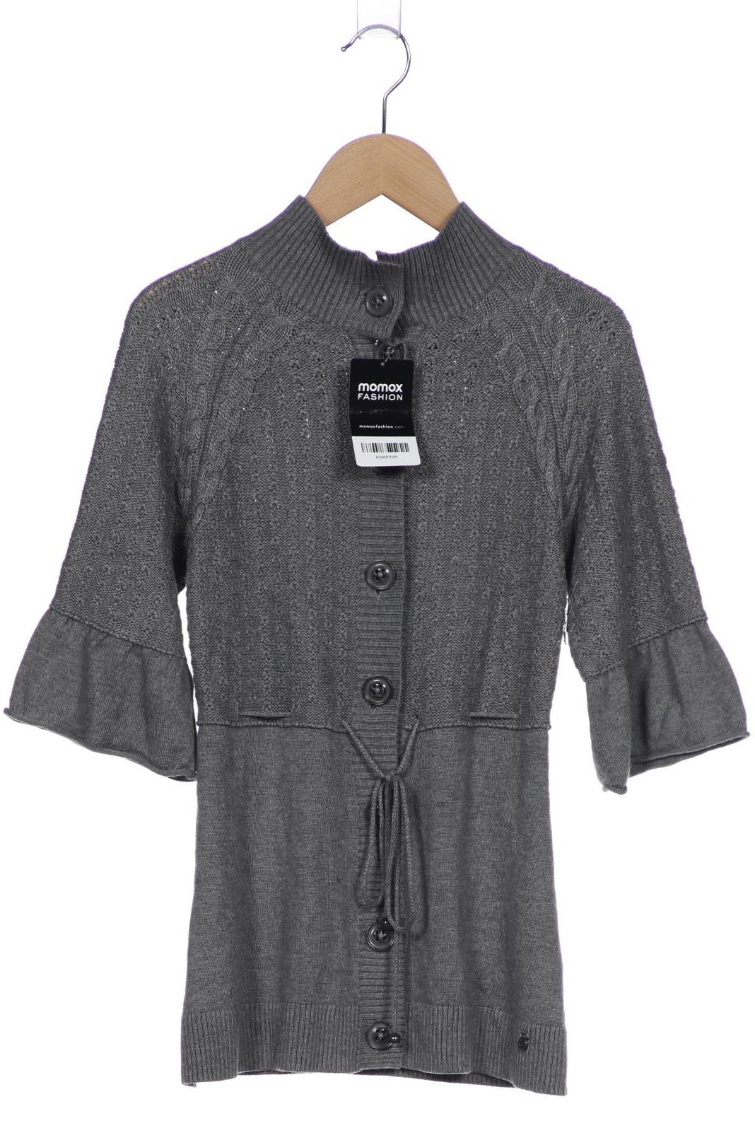 

s.Oliver Damen Strickjacke, grau, Gr. 36