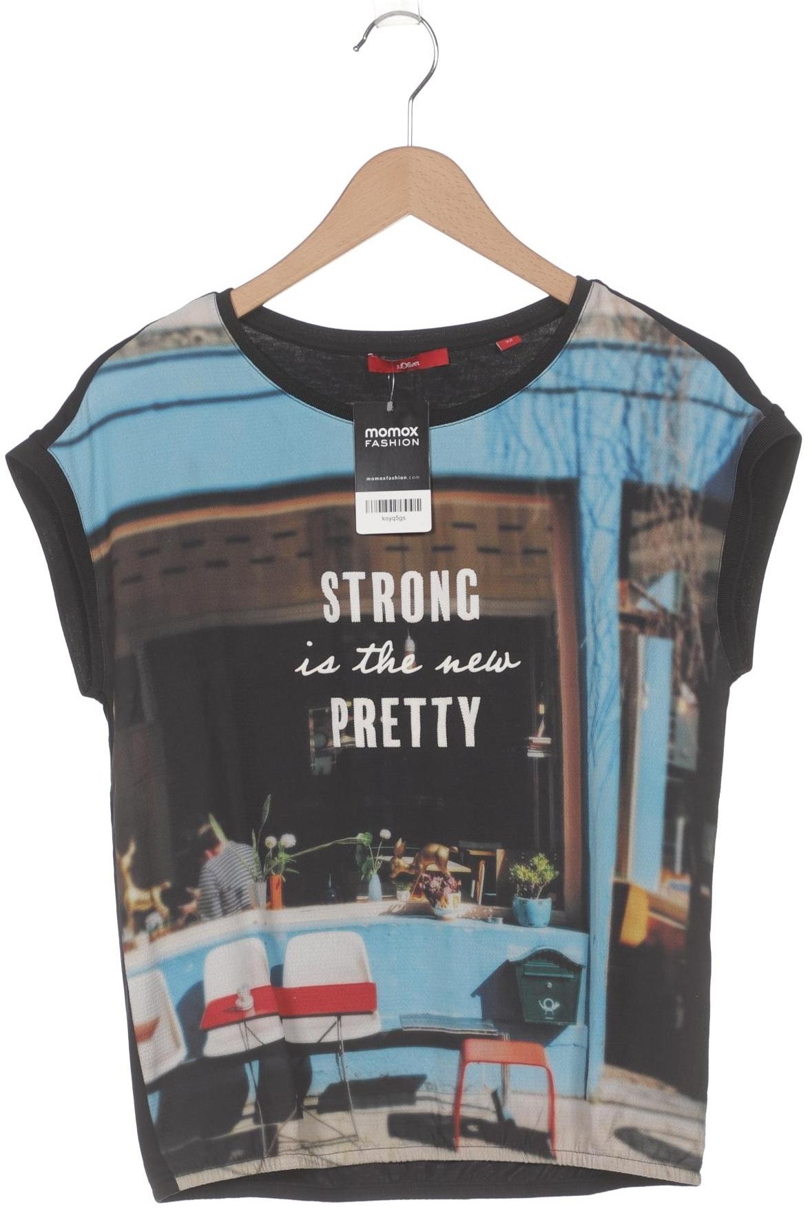 

s.Oliver Damen T-Shirt, mehrfarbig, Gr. 32