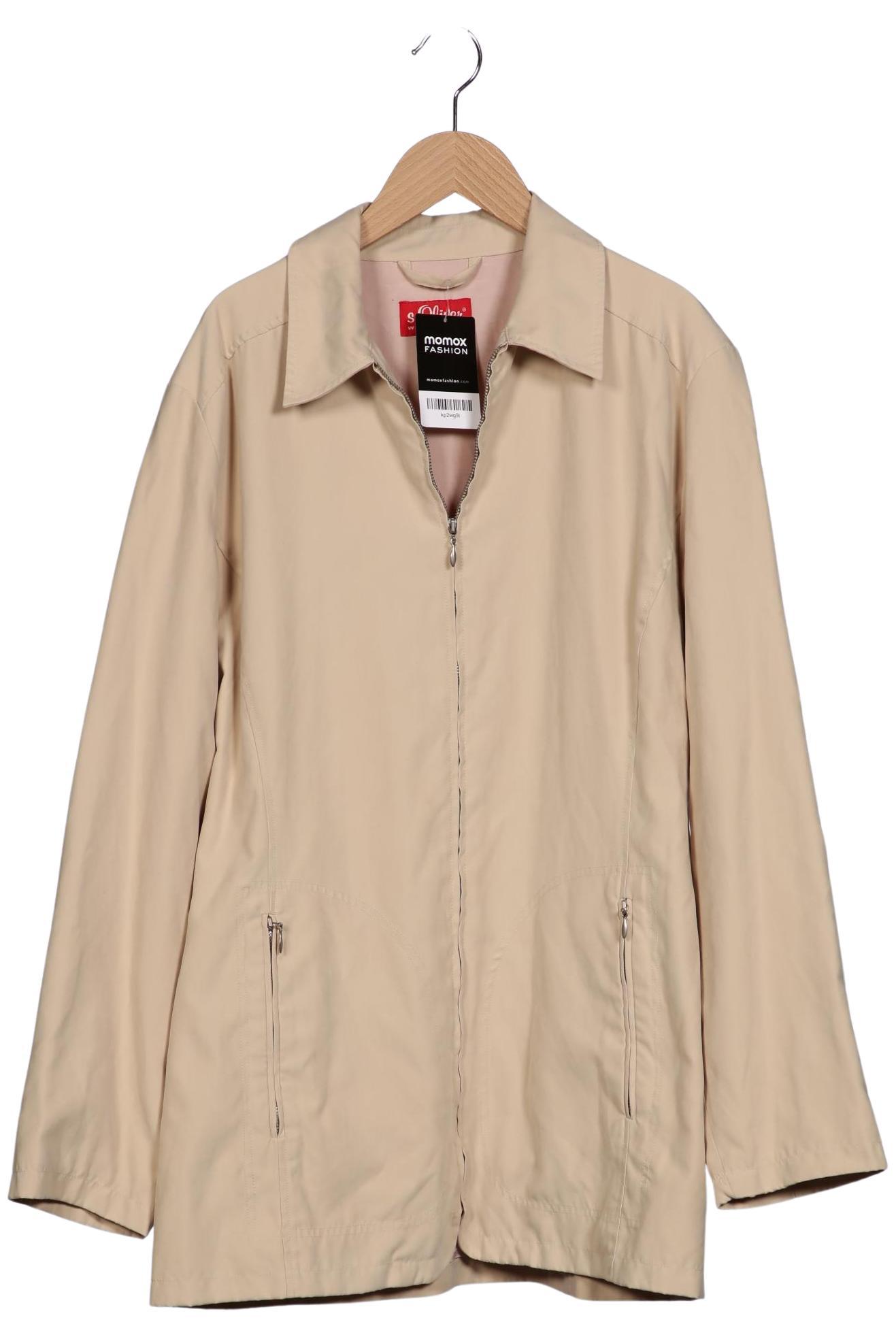 

s.Oliver Damen Jacke, cremeweiß, Gr. 42