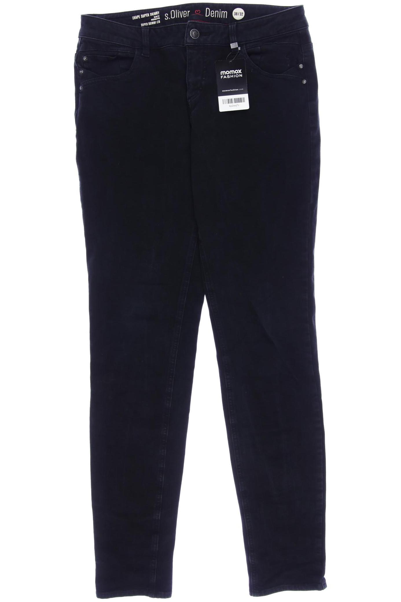 

s.Oliver Damen Jeans, schwarz