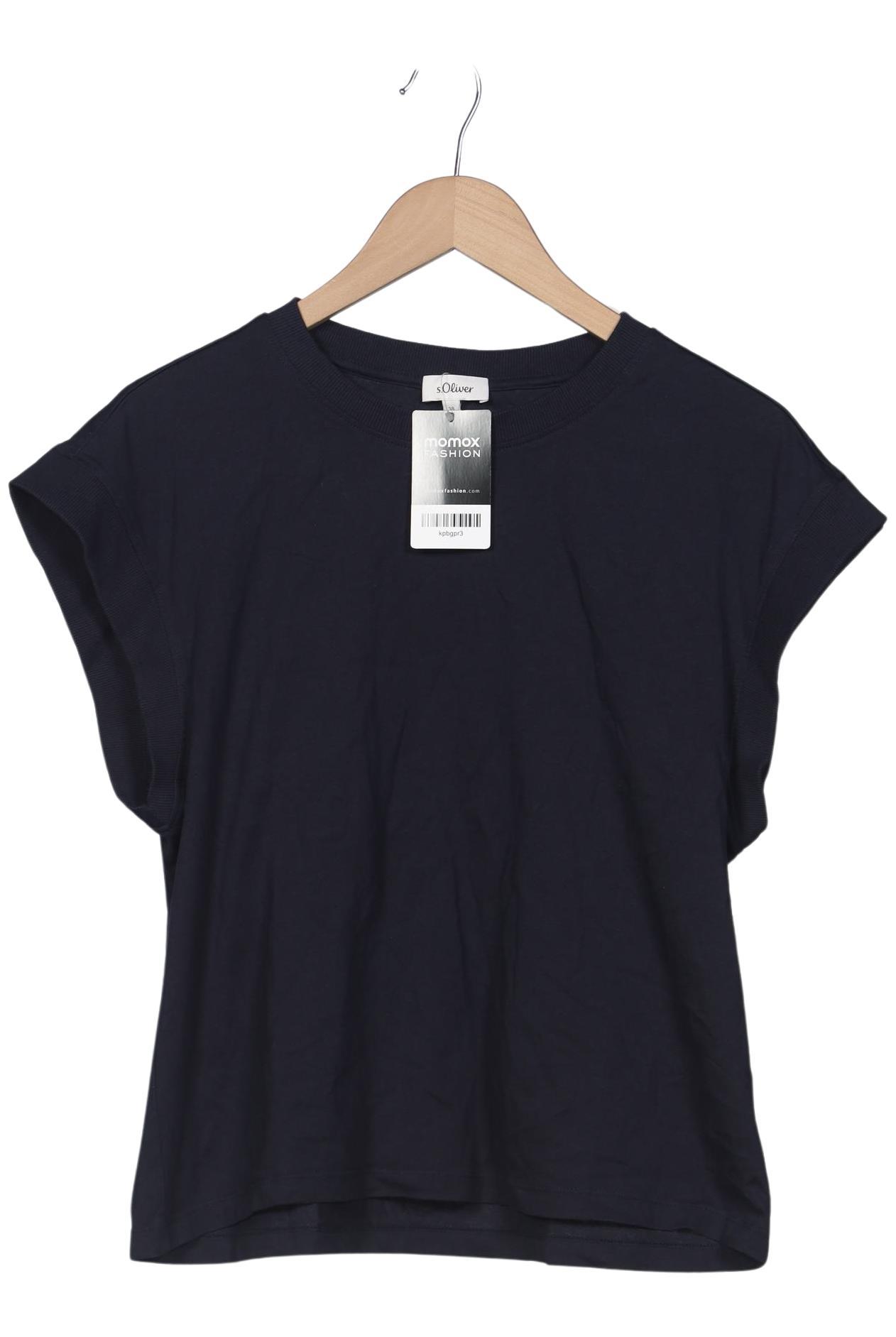 

s.Oliver Damen T-Shirt, marineblau, Gr. 38