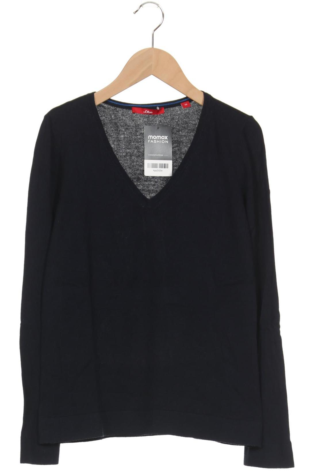 

s.Oliver Damen Pullover, marineblau