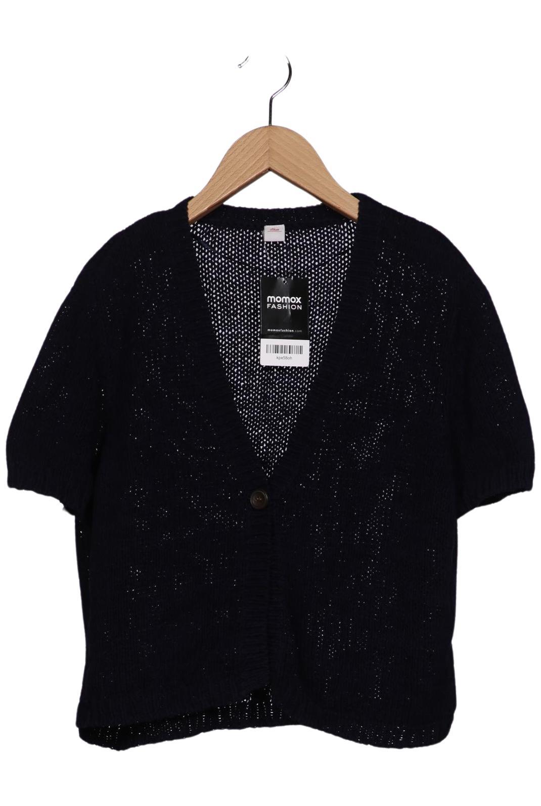 

s.Oliver Damen Strickjacke, marineblau, Gr. 44