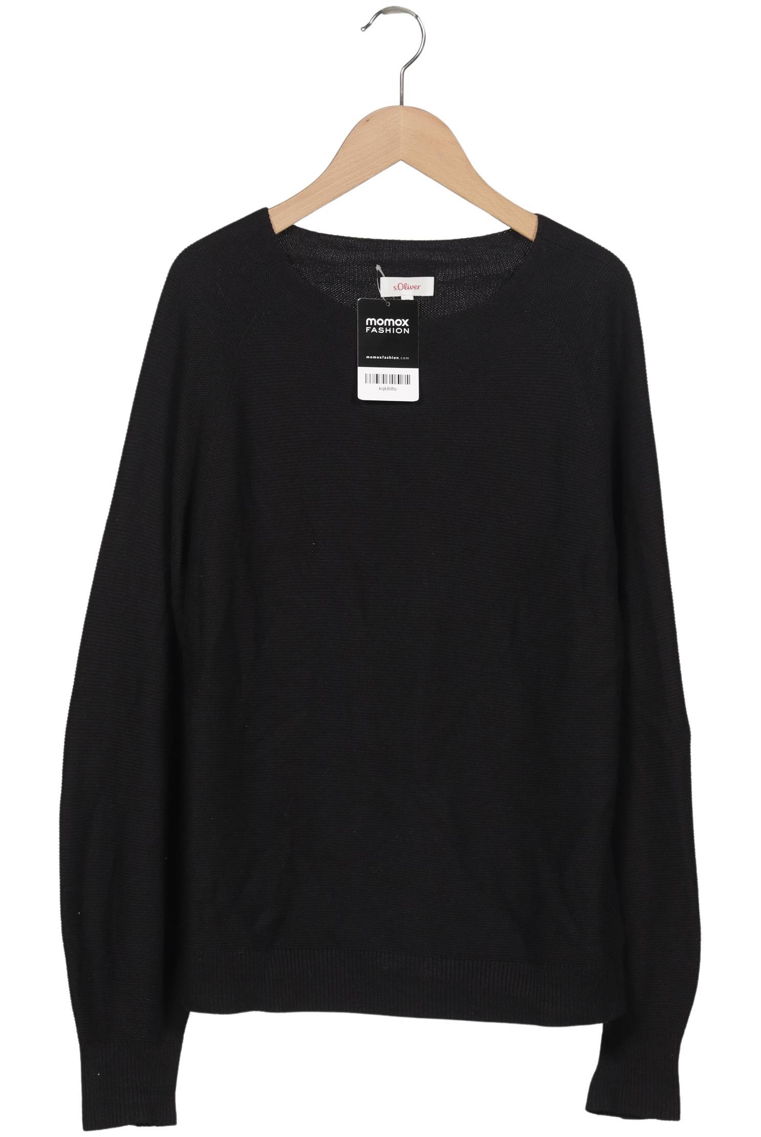 

s.Oliver Damen Pullover, schwarz, Gr. 40