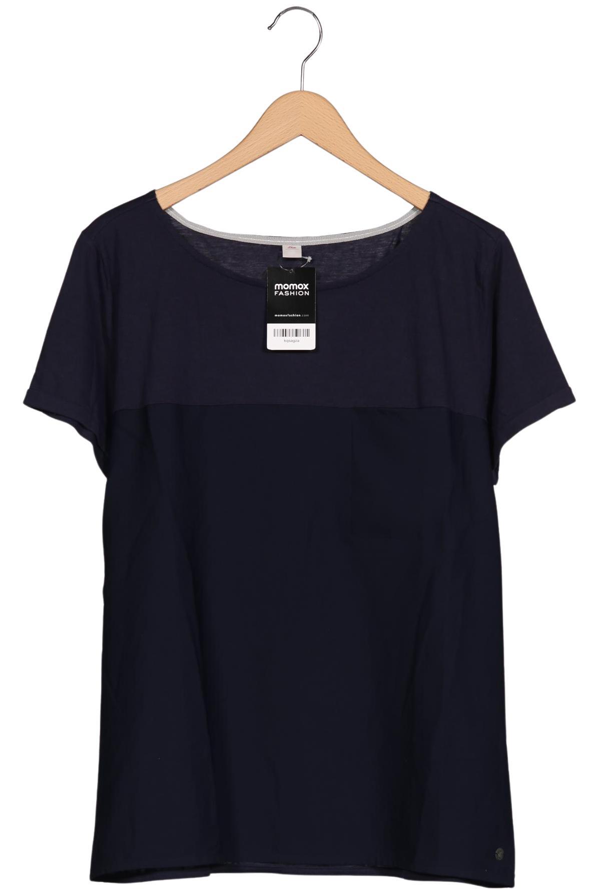 

s.Oliver Damen T-Shirt, marineblau, Gr. 46