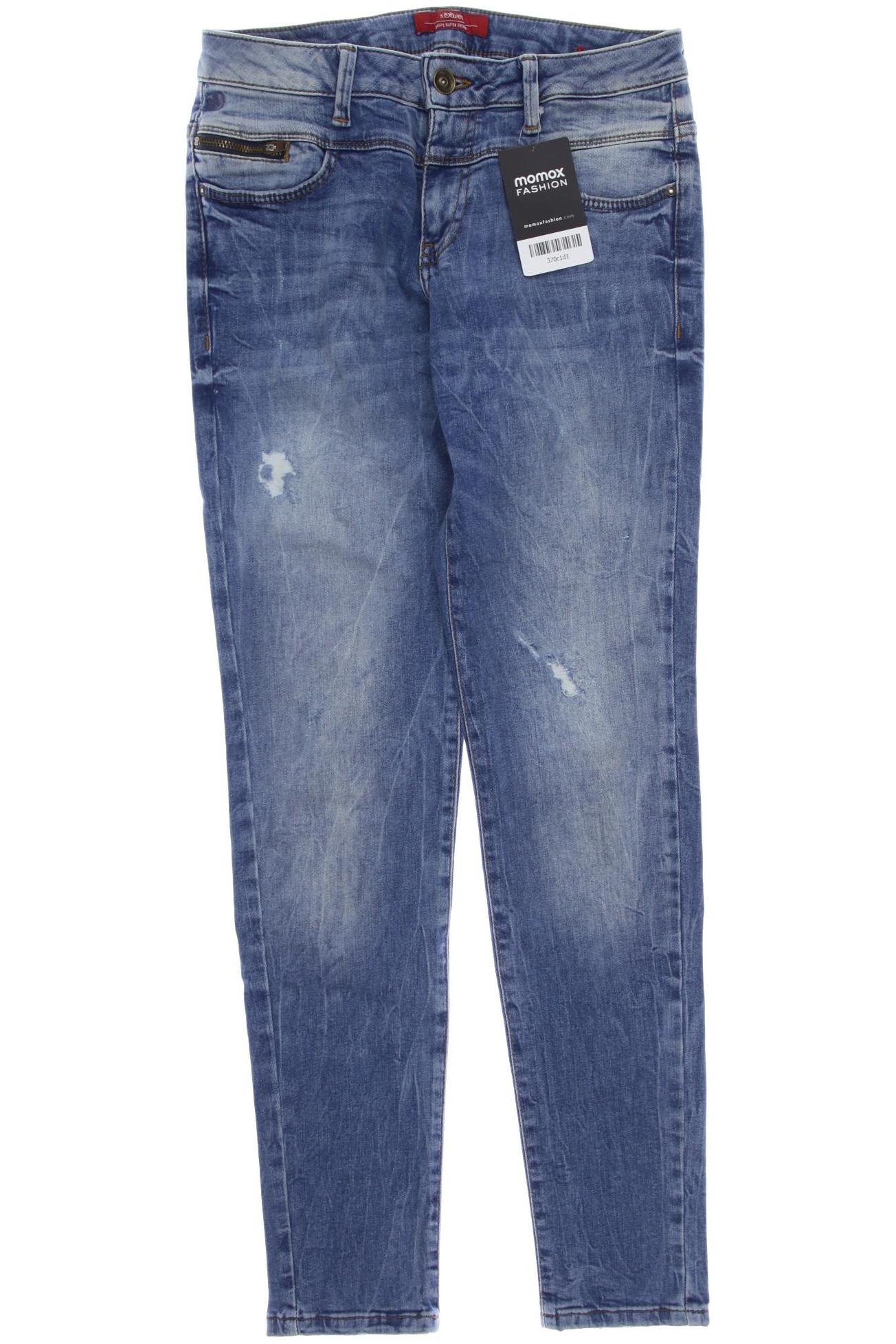 

s.Oliver Damen Jeans, blau