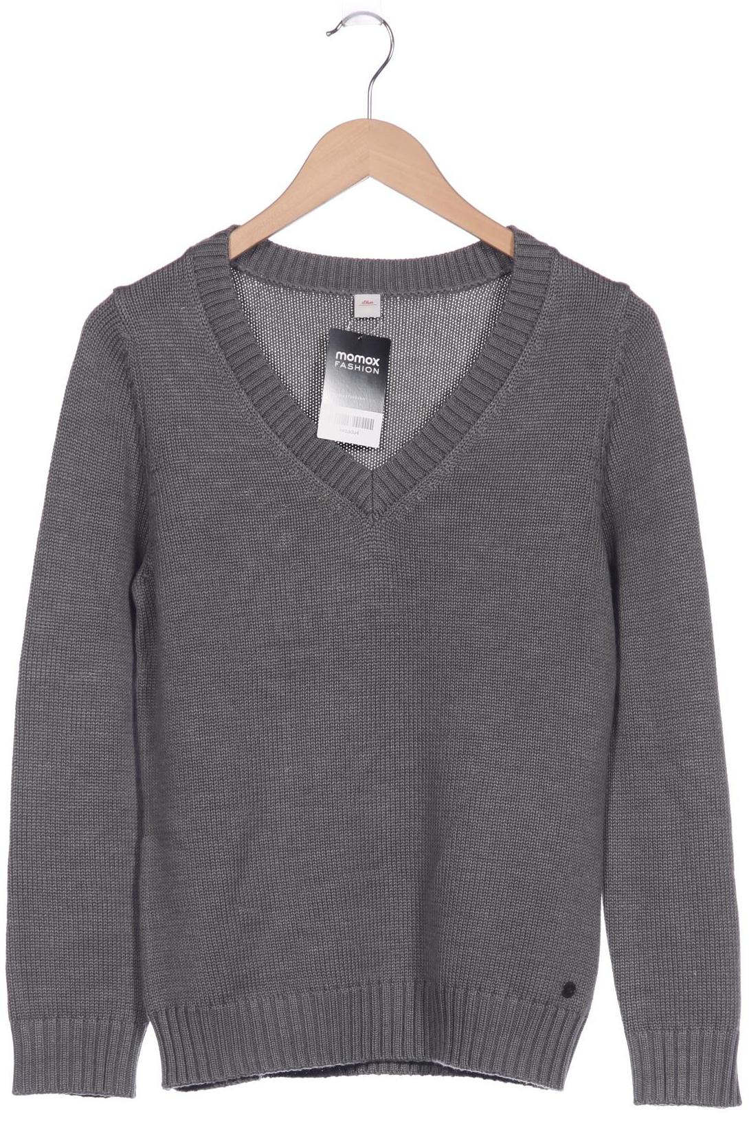 

s.Oliver Damen Pullover, grau, Gr. 40